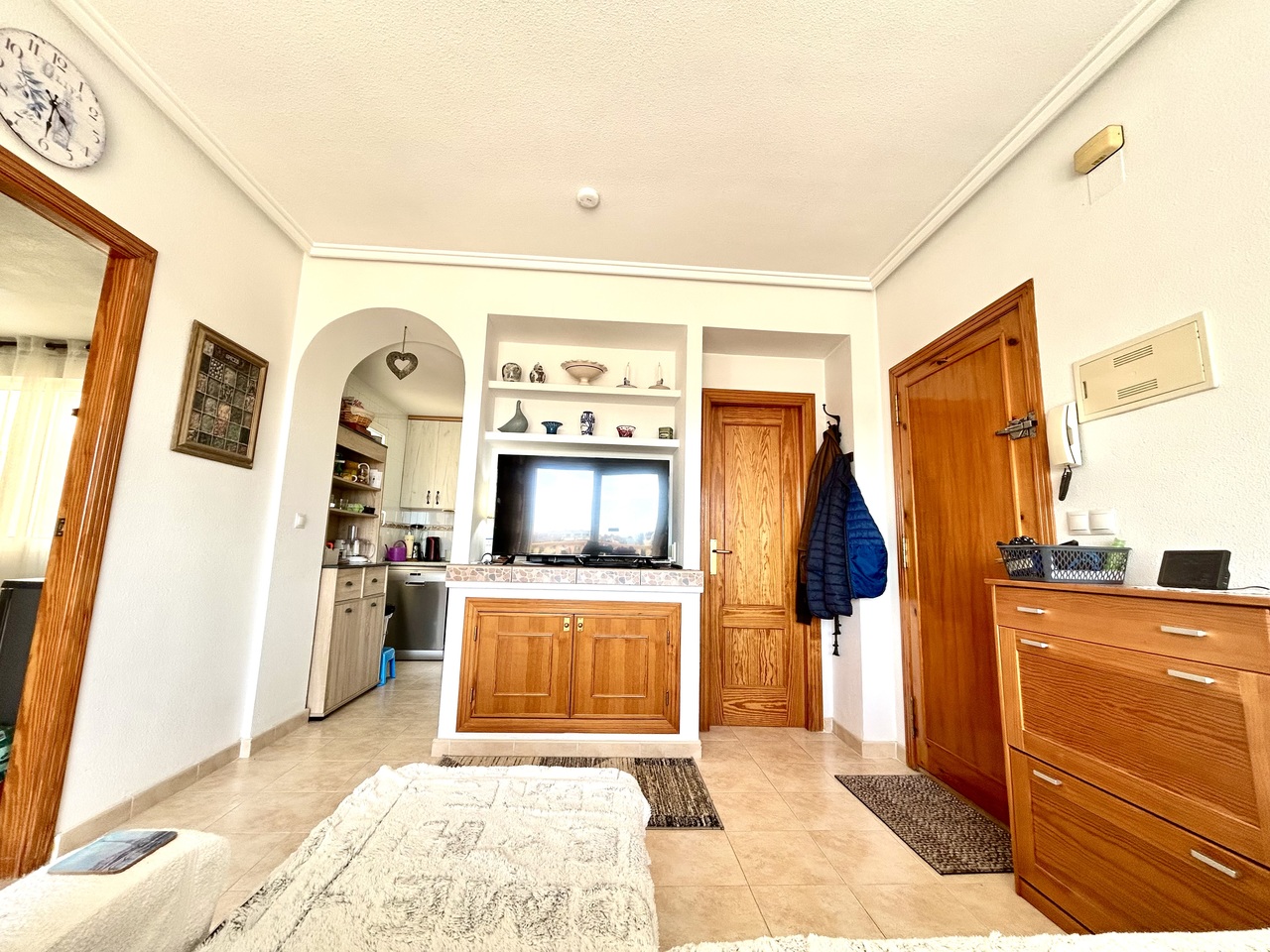 Pool area in penthouse for sale in La Zenia