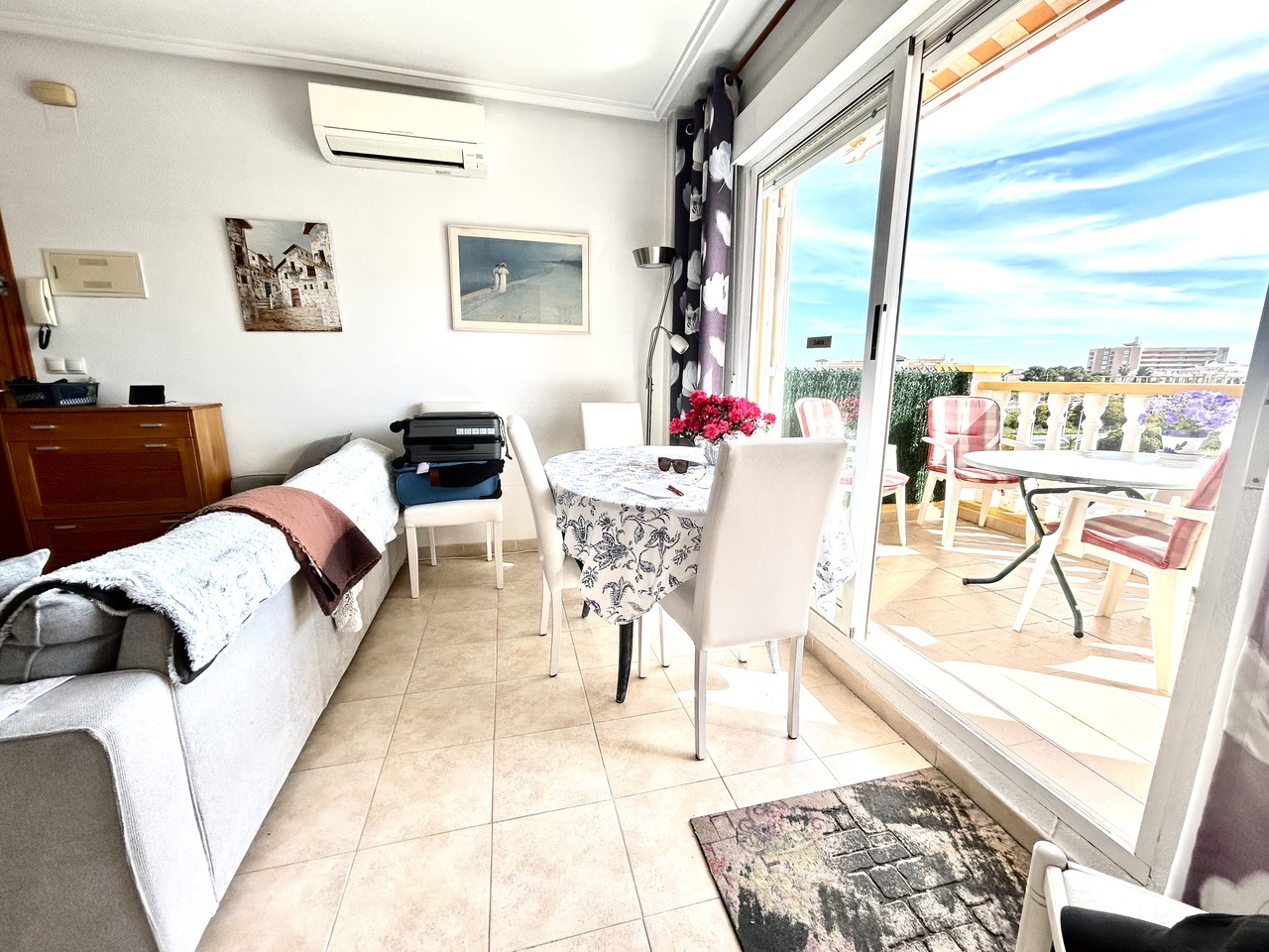 Garden in penthouse for sale in La Zenia