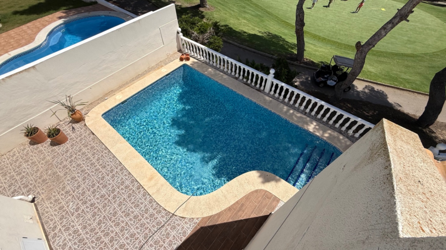 Master bedroom in villa for sale in Orihuela