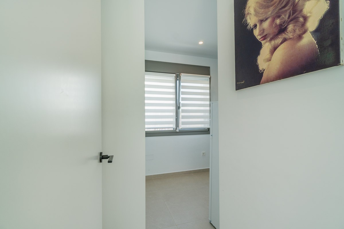 Pool area in villa for sale in Orihuela Costa
