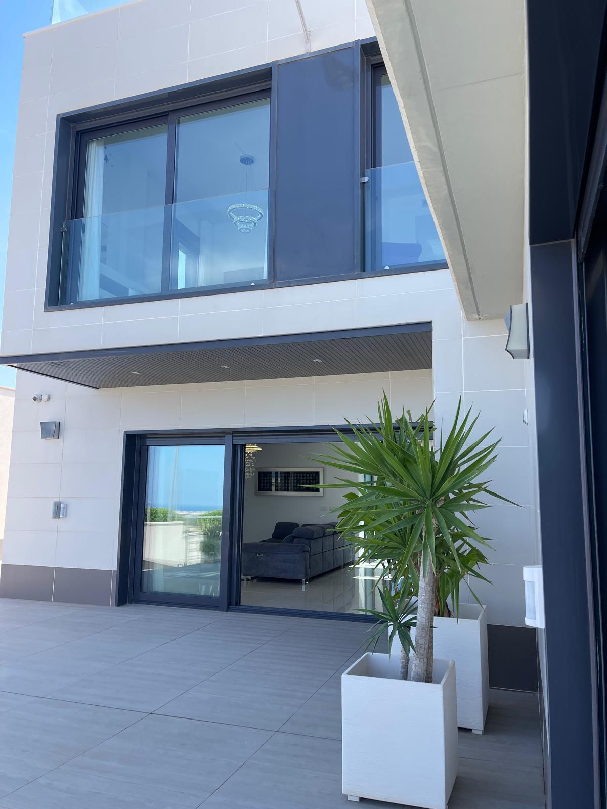 Living room in villa for sale in San Miguel de Salinas