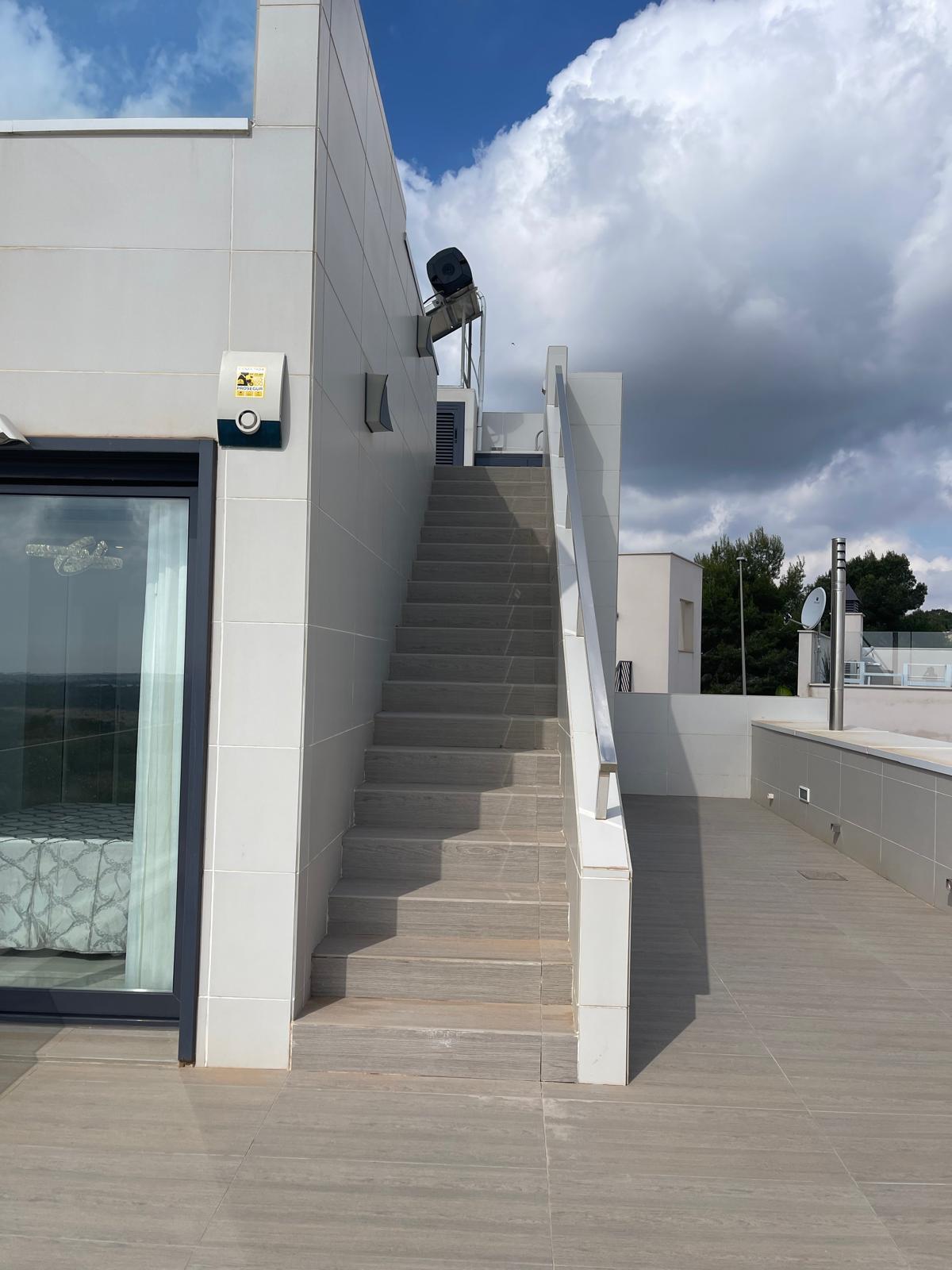 Pool area in villa for sale in San Miguel de Salinas