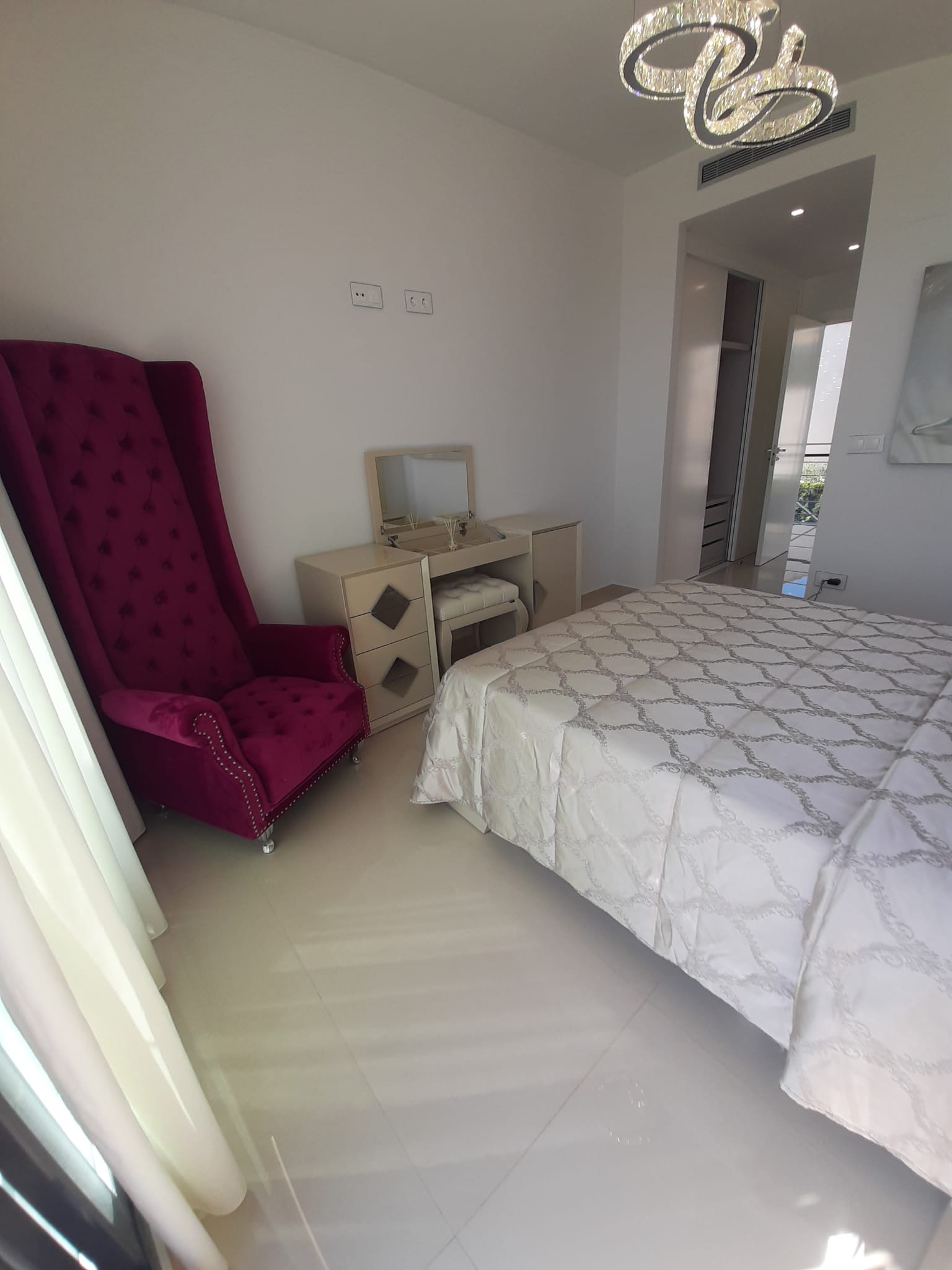 Living room in villa for sale in San Miguel de Salinas