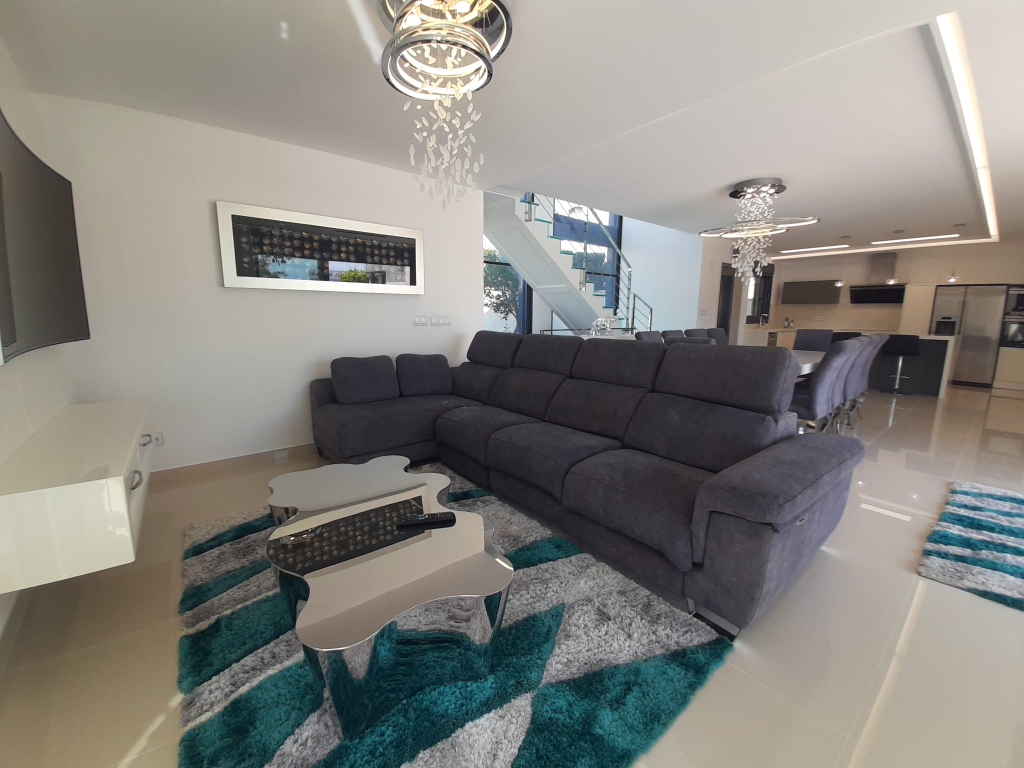 Master bedroom in villa for sale in San Miguel de Salinas