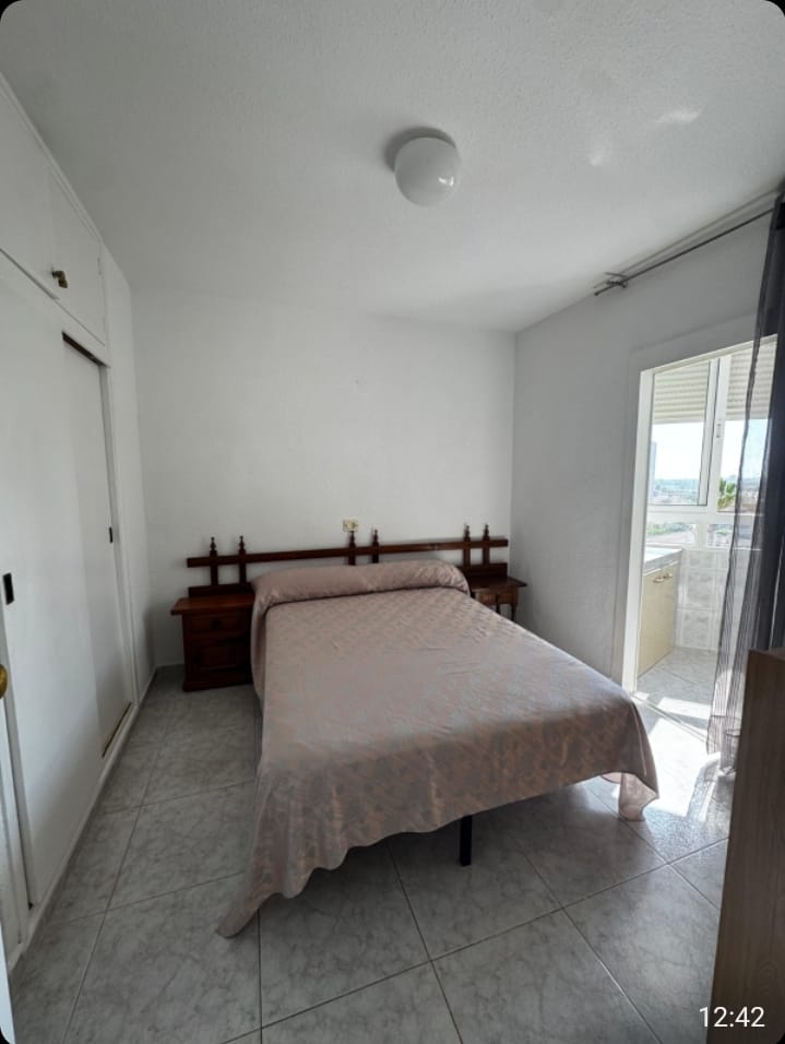 Master bedroom in apartment for sale in La Manga del Mar Menor
