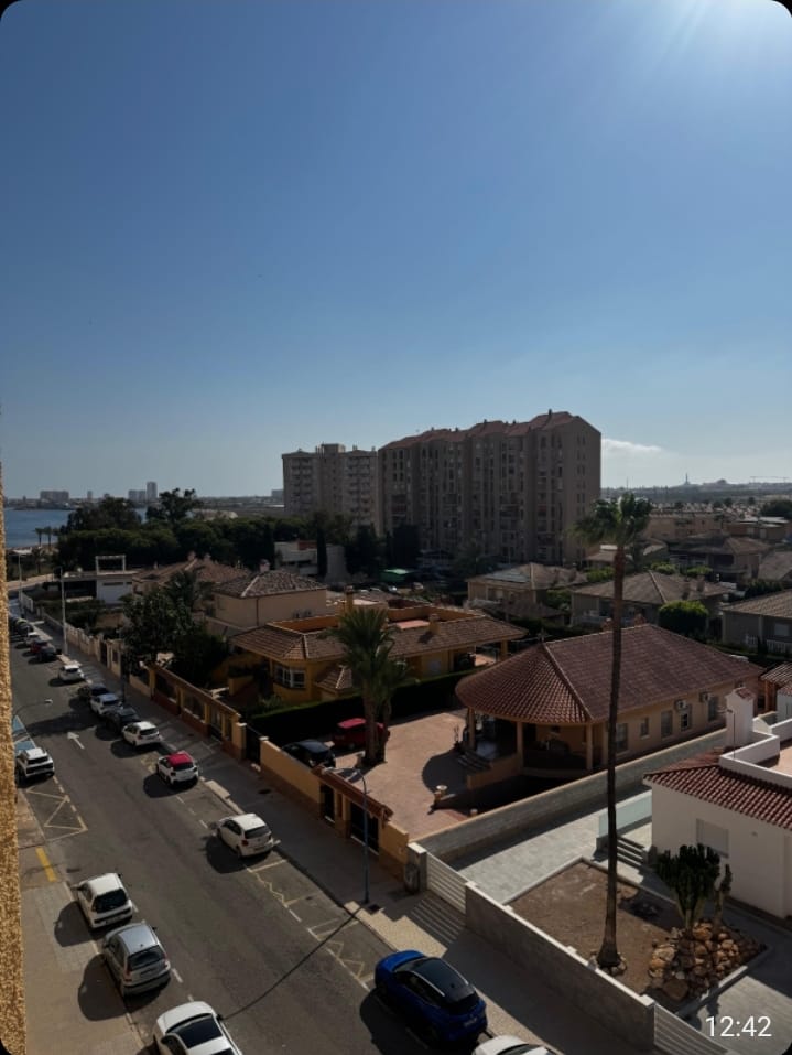 Pool area in apartment for sale in La Manga del Mar Menor