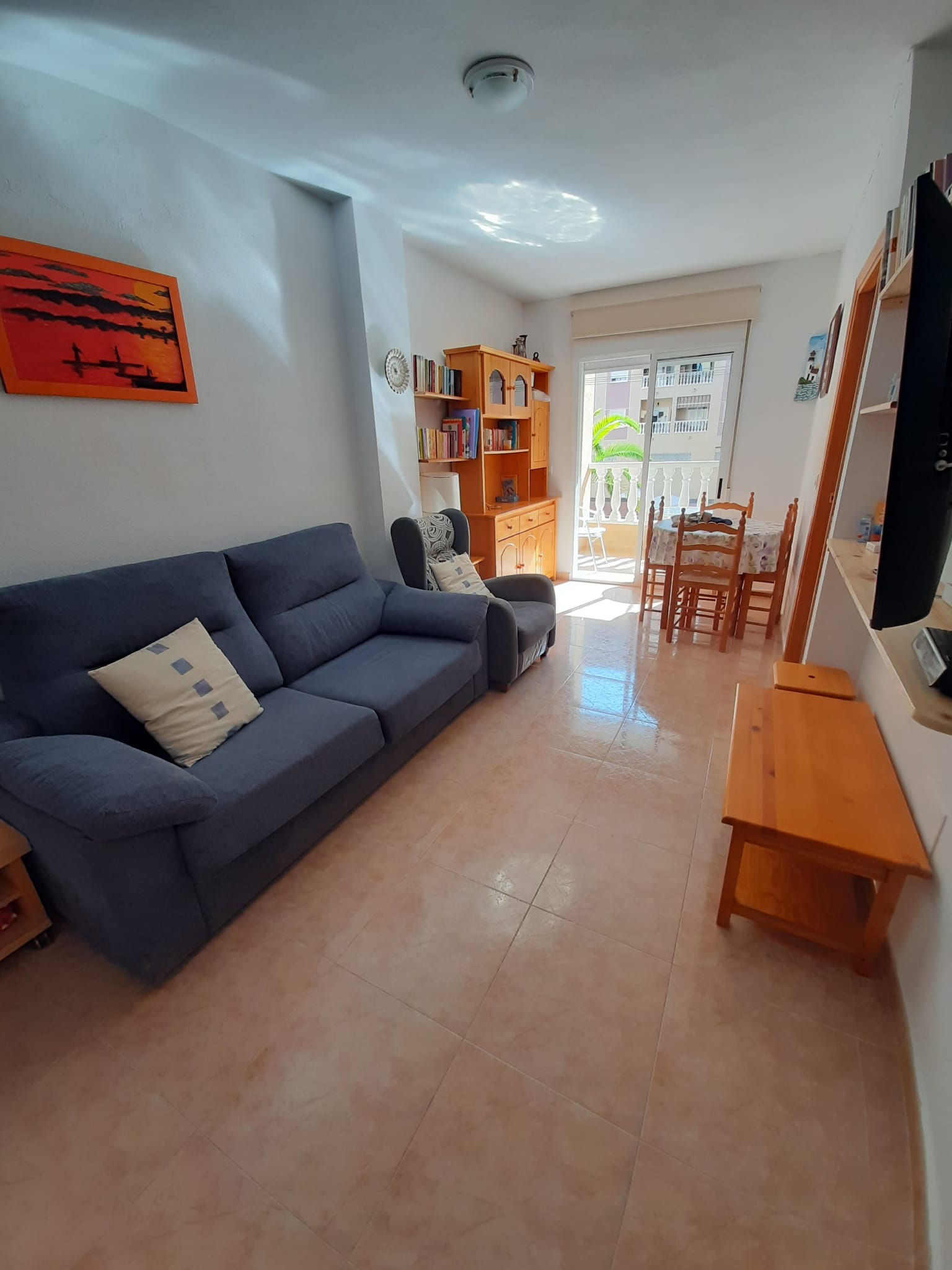 Garden in apartment for sale in Torrevieja