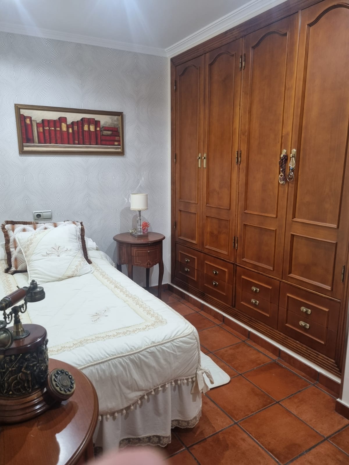 Master bedroom in terraced for sale in Orihuela Costa