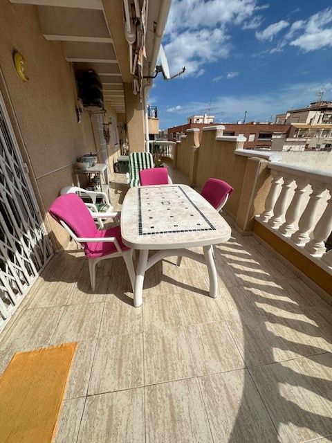 Pool area in apartment for sale in Torrevieja