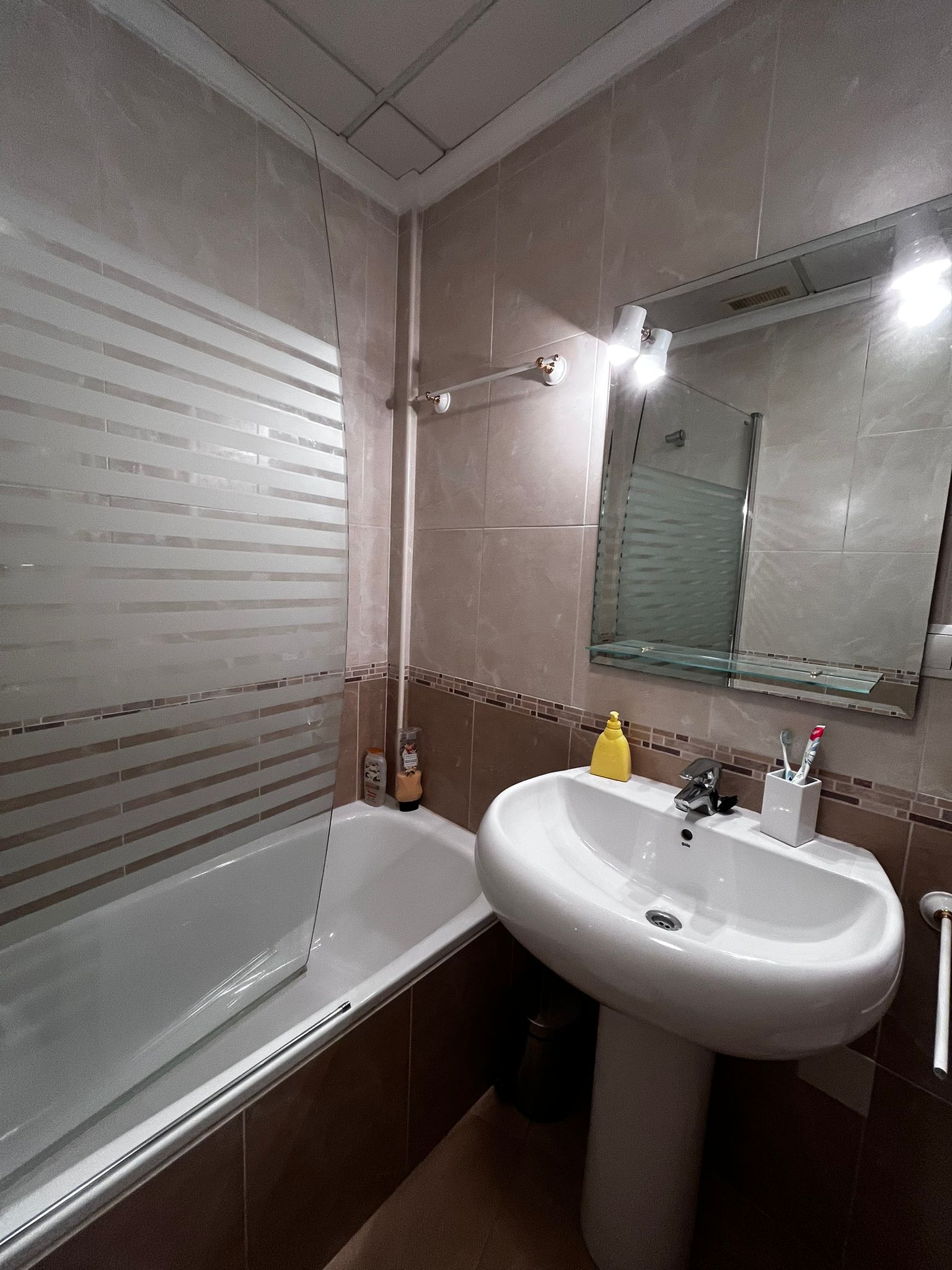 Bathroom in apartment for sale in Torrevieja