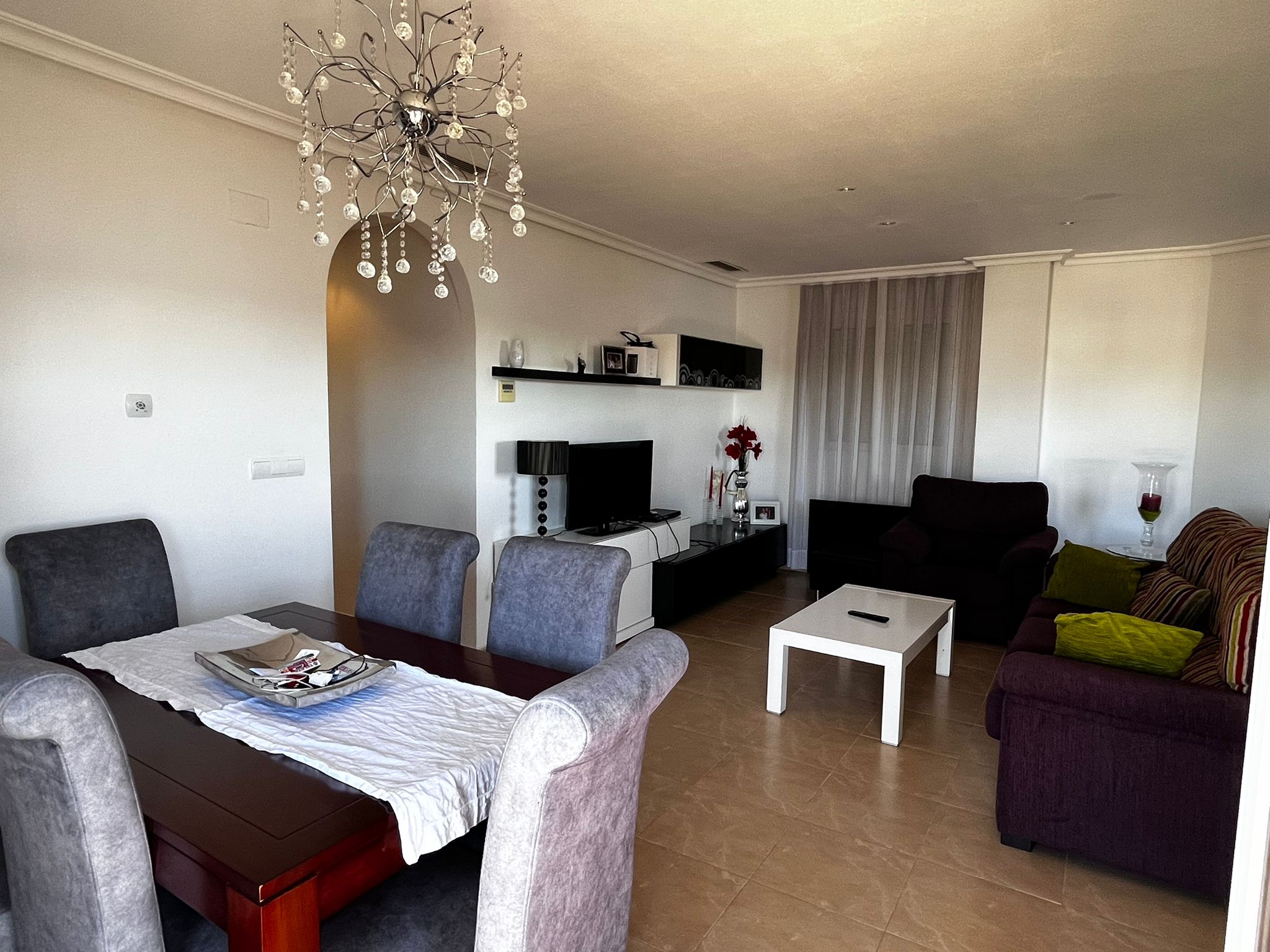 Garden in apartment for sale in Torrevieja