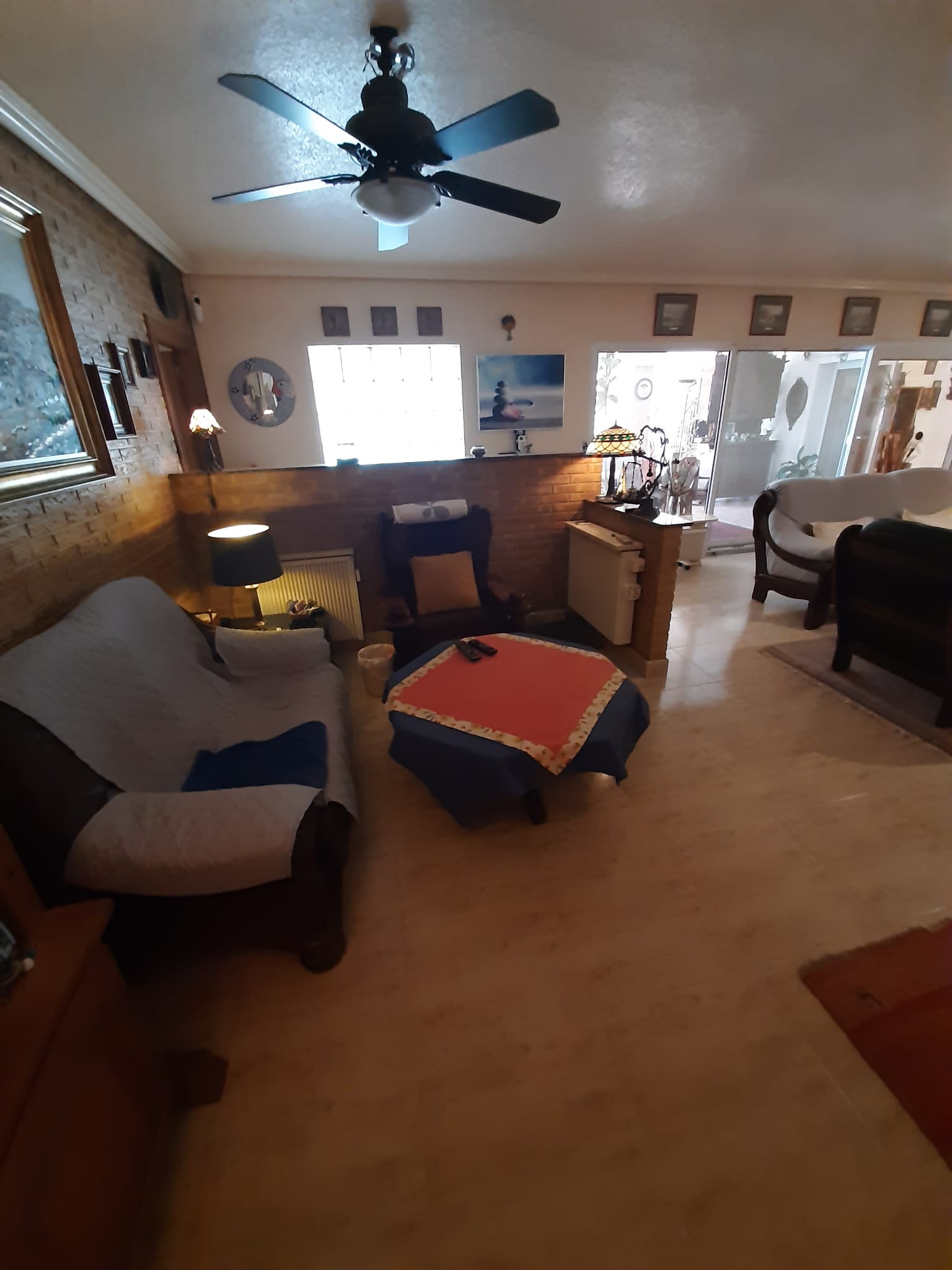 Living room in villa for sale in Orihuela Costa