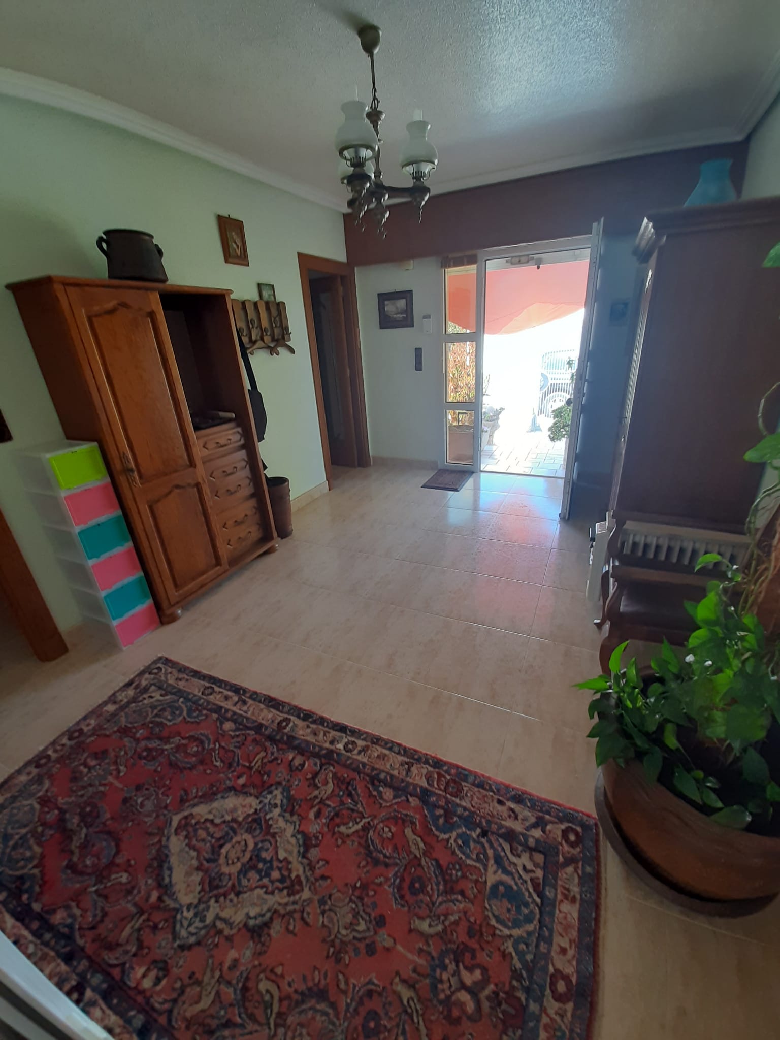 Pool area in villa for sale in Orihuela Costa