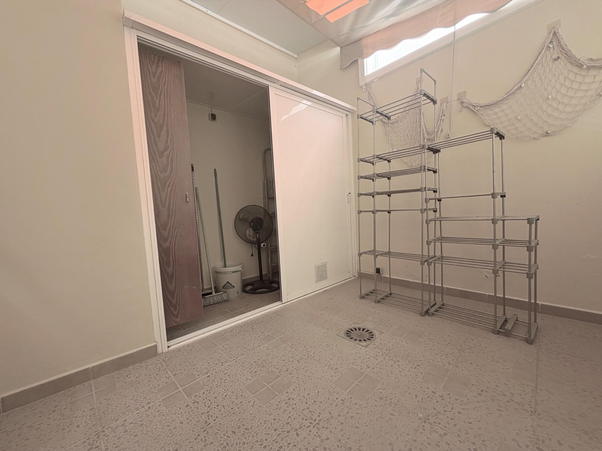 Garden in apartment for sale in Torrevieja