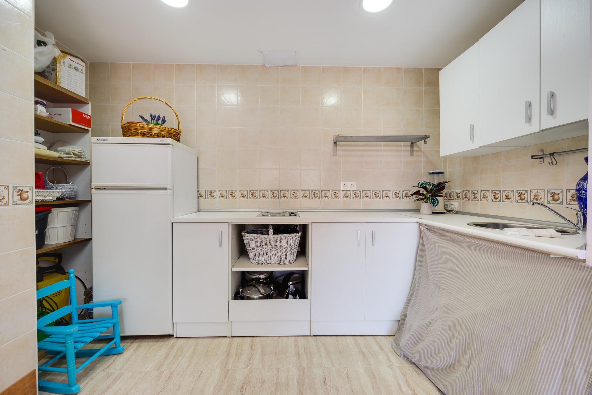 Garden in penthouse for sale in Torrevieja