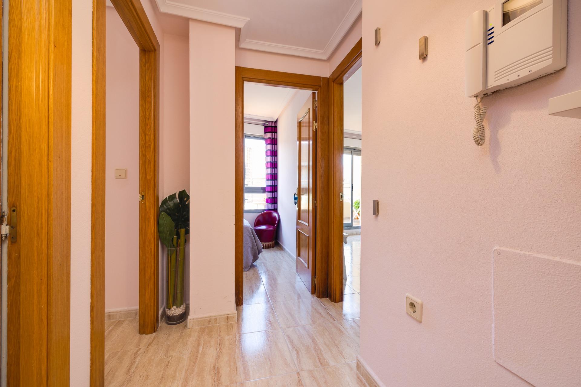 Terrace in penthouse for sale in Torrevieja