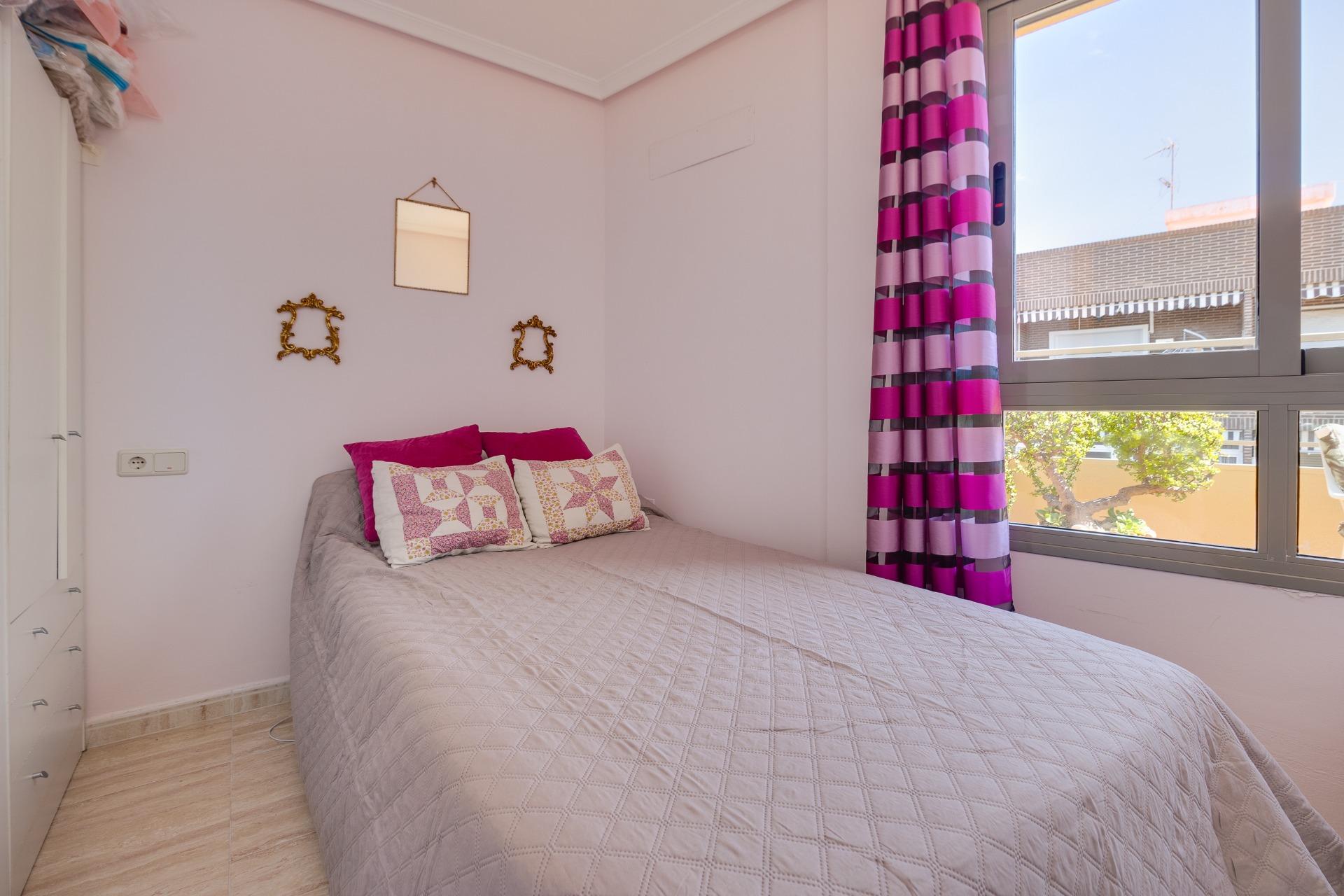Pool area in penthouse for sale in Torrevieja