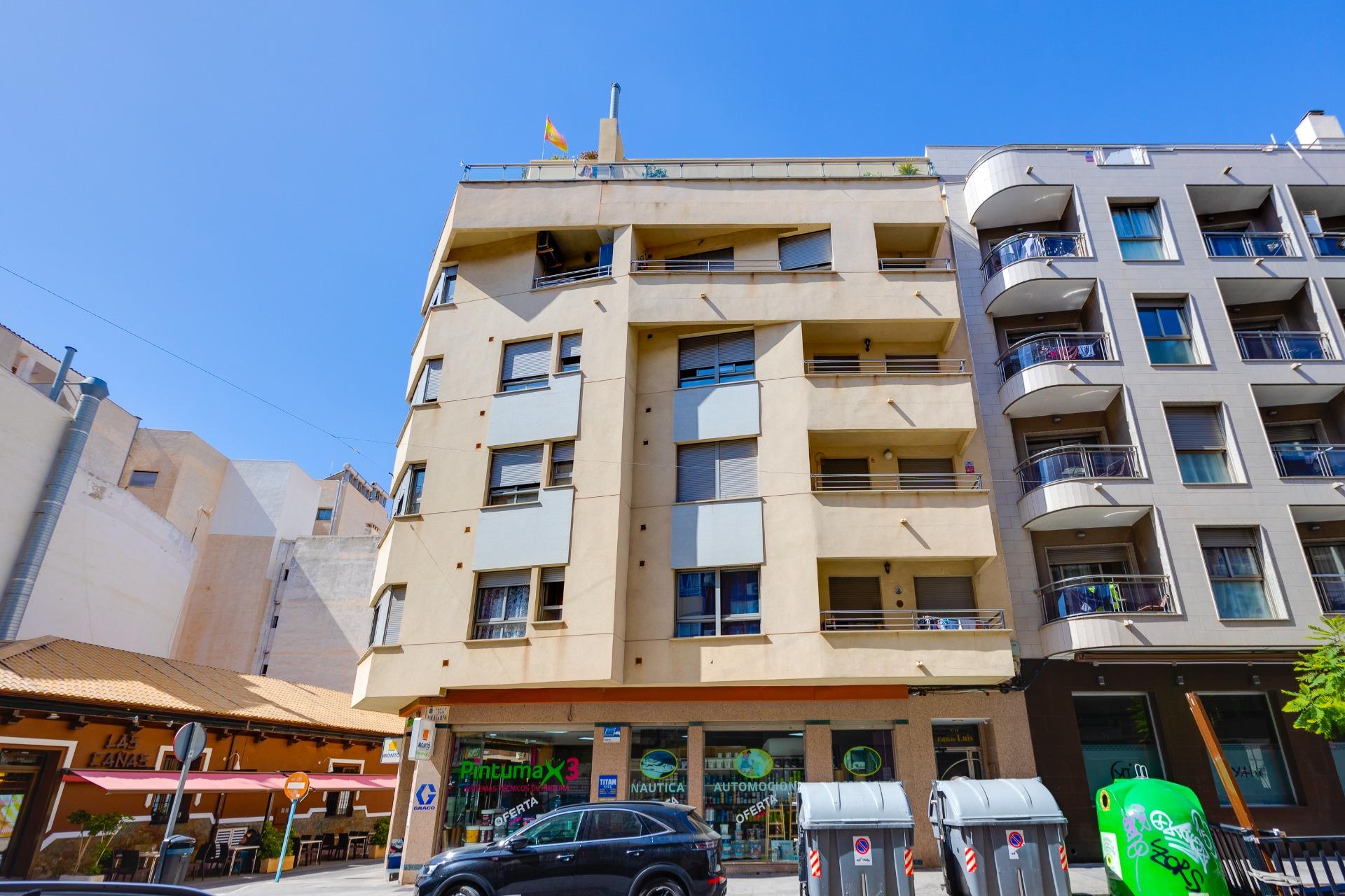 Garden in penthouse for sale in Torrevieja