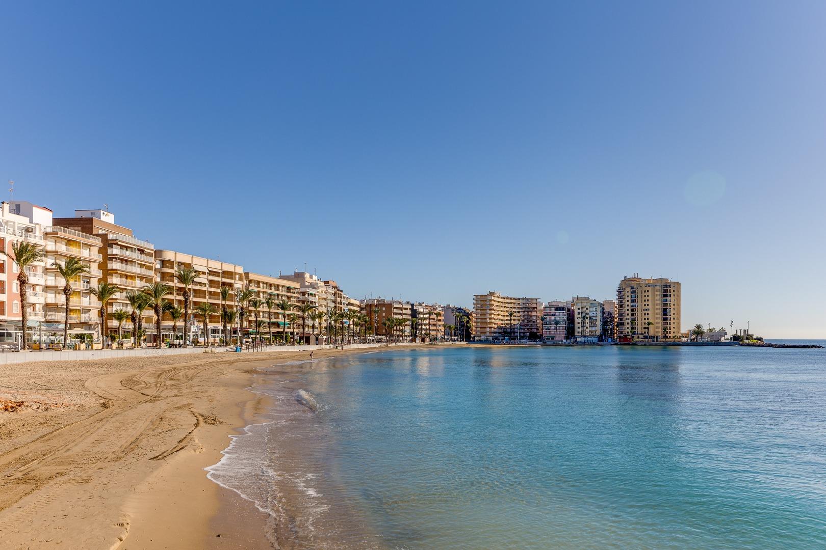 Terrace in penthouse for sale in Torrevieja