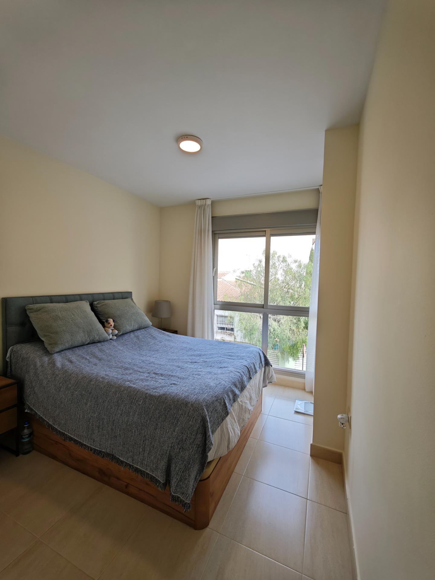 Master bedroom in apartment for sale in San Miguel de Salinas