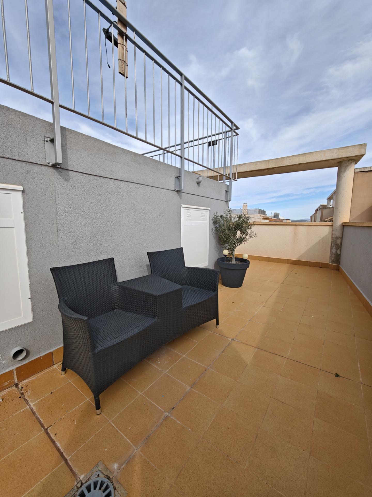 Master bedroom in apartment for sale in San Miguel de Salinas