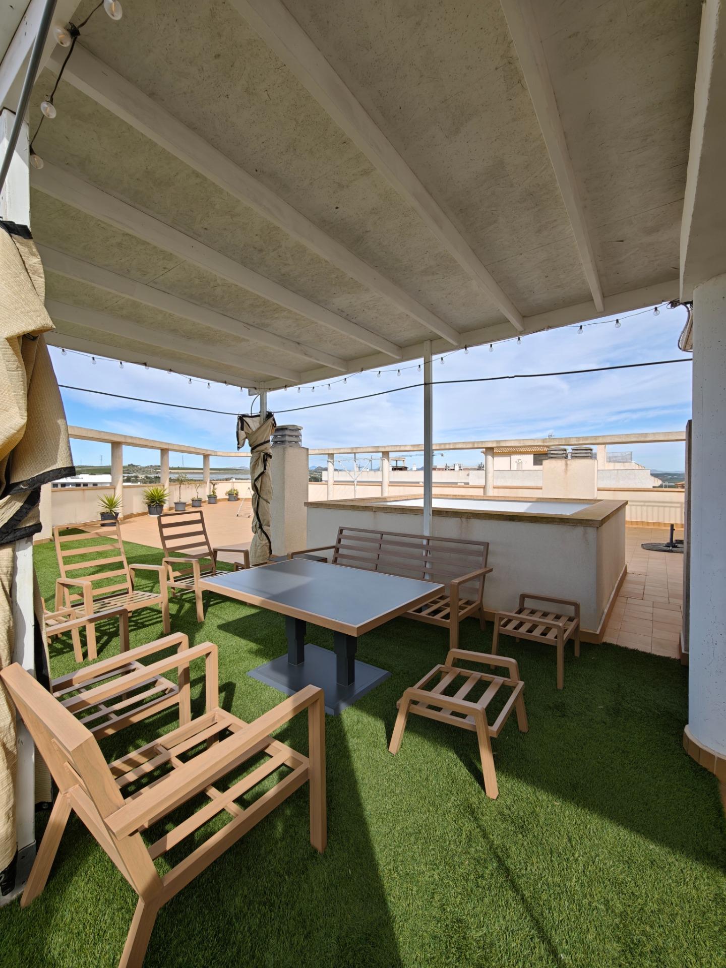 Terrace in apartment for sale in San Miguel de Salinas