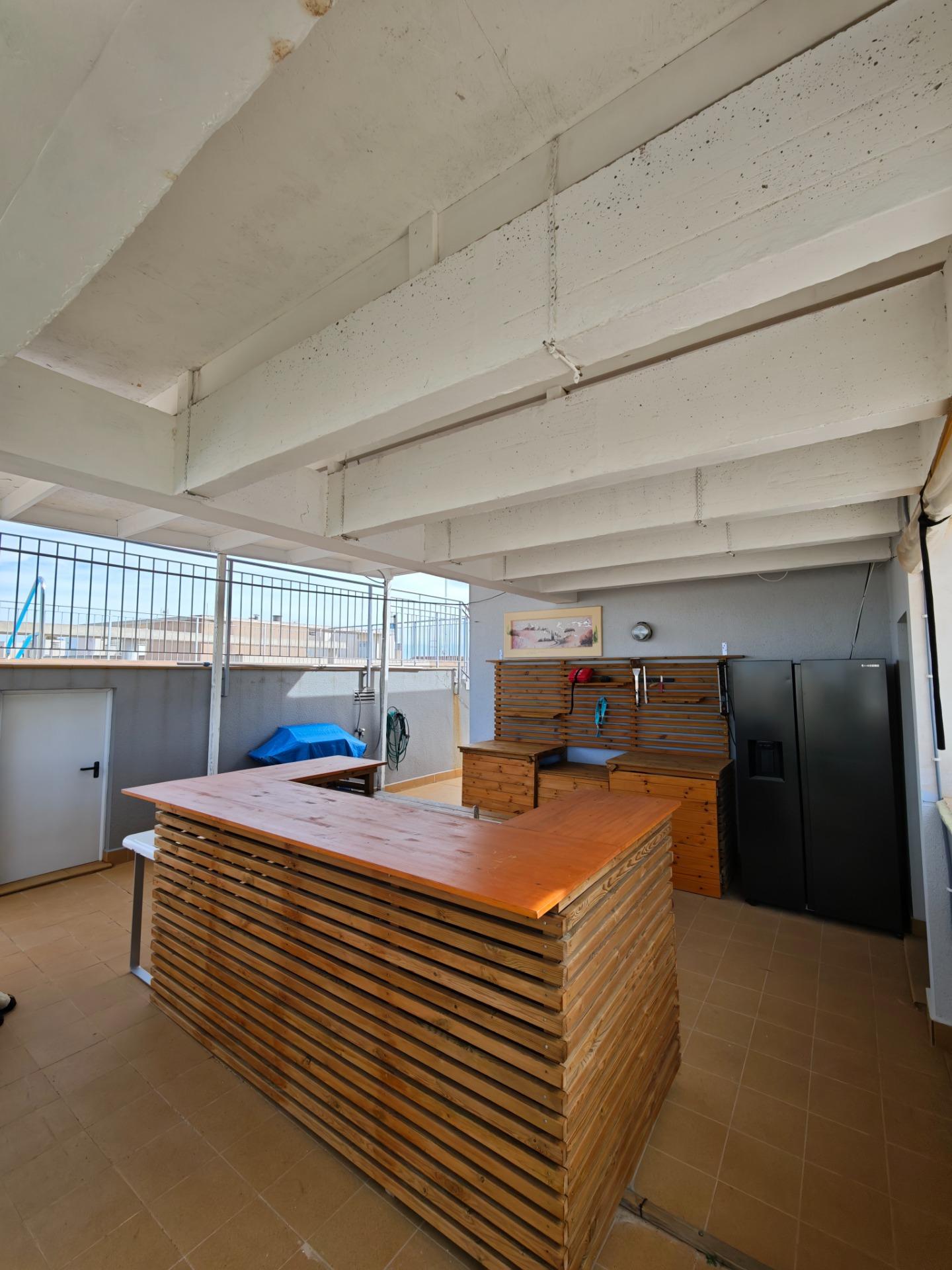 Garden in apartment for sale in San Miguel de Salinas