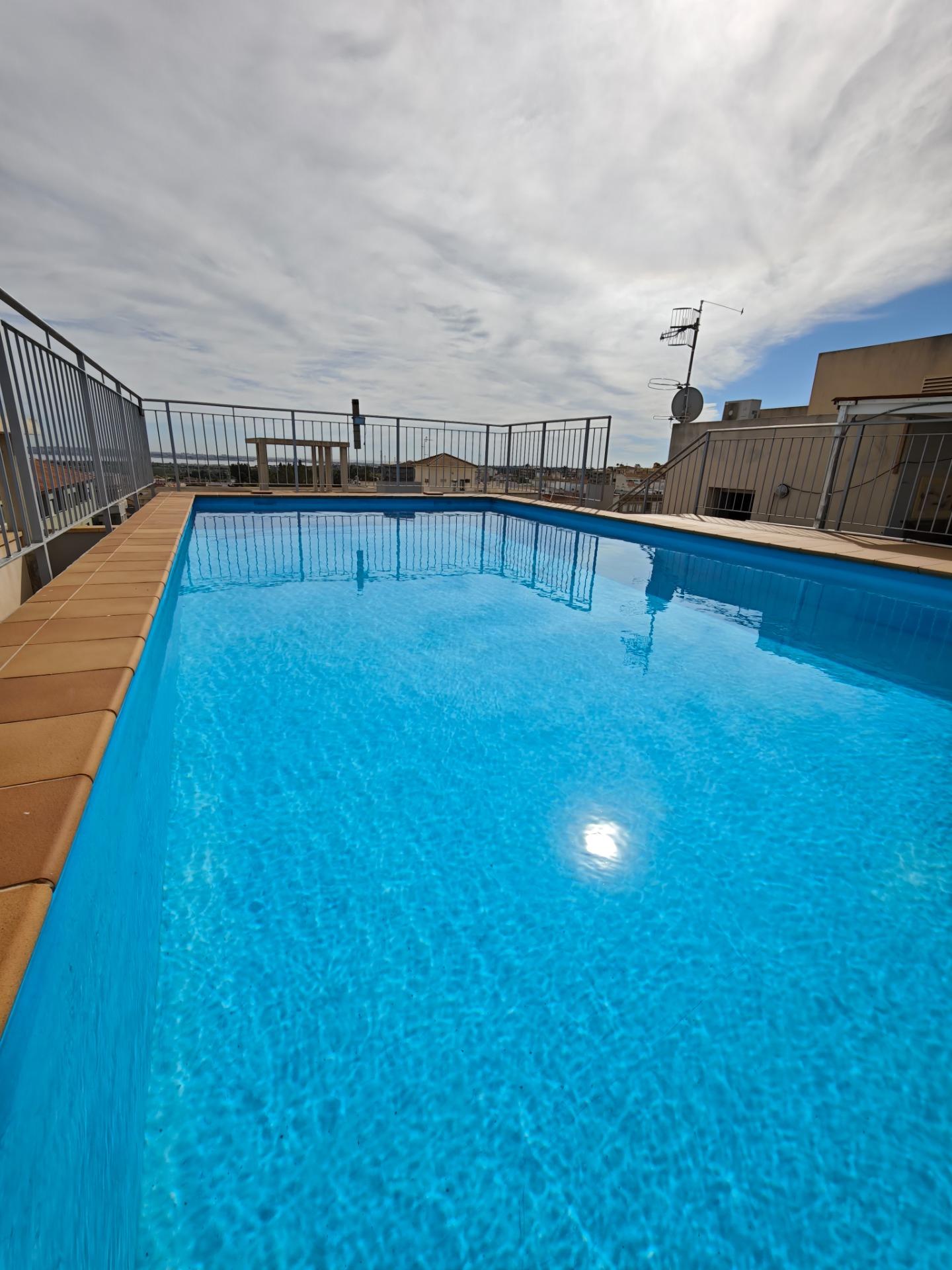 Living room in apartment for sale in San Miguel de Salinas
