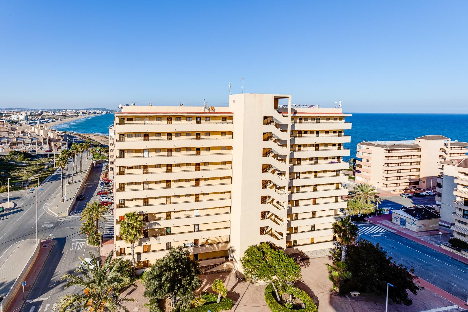 Pool area in apartment for sale in Torrevieja