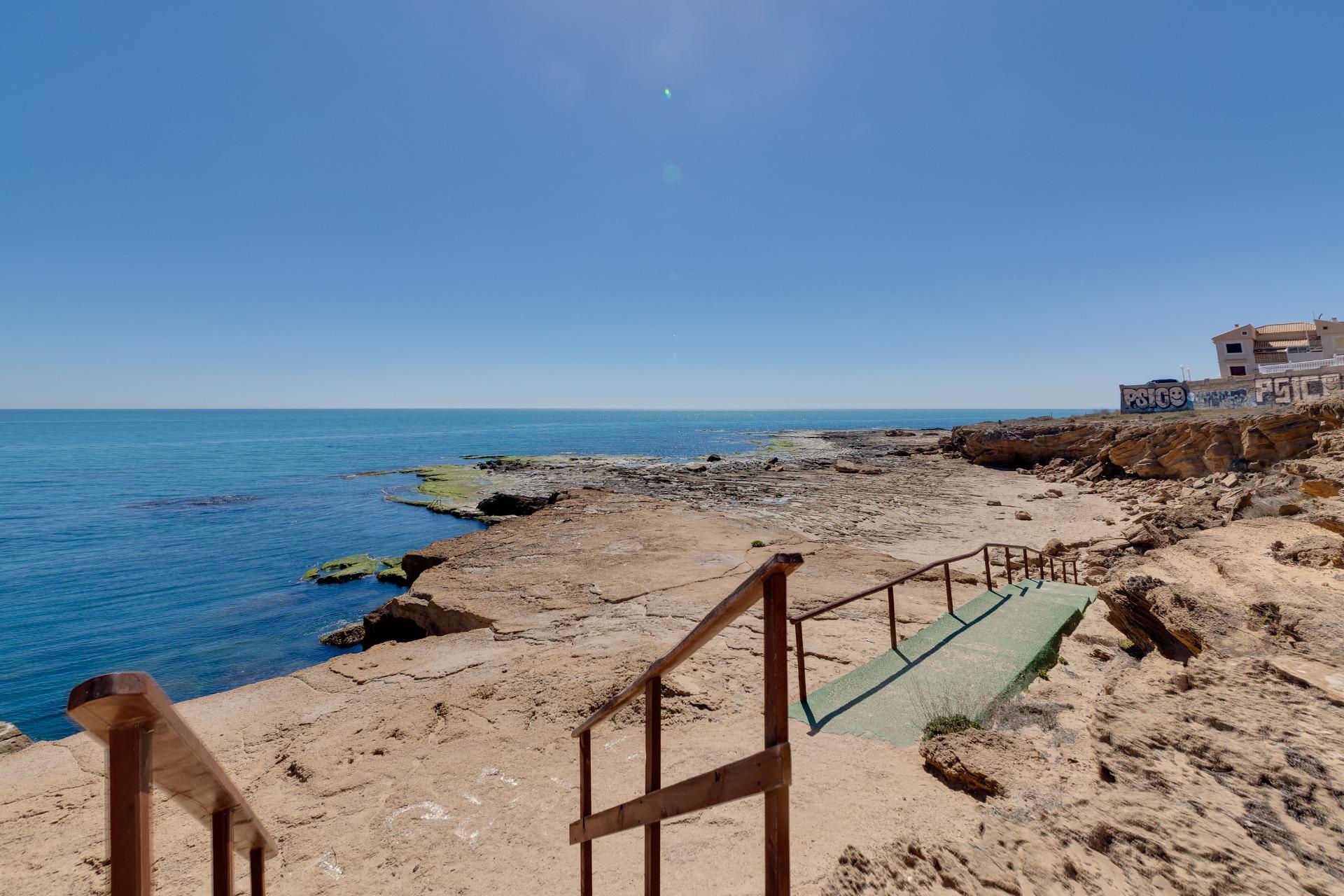 Pool area in apartment for sale in Torrevieja