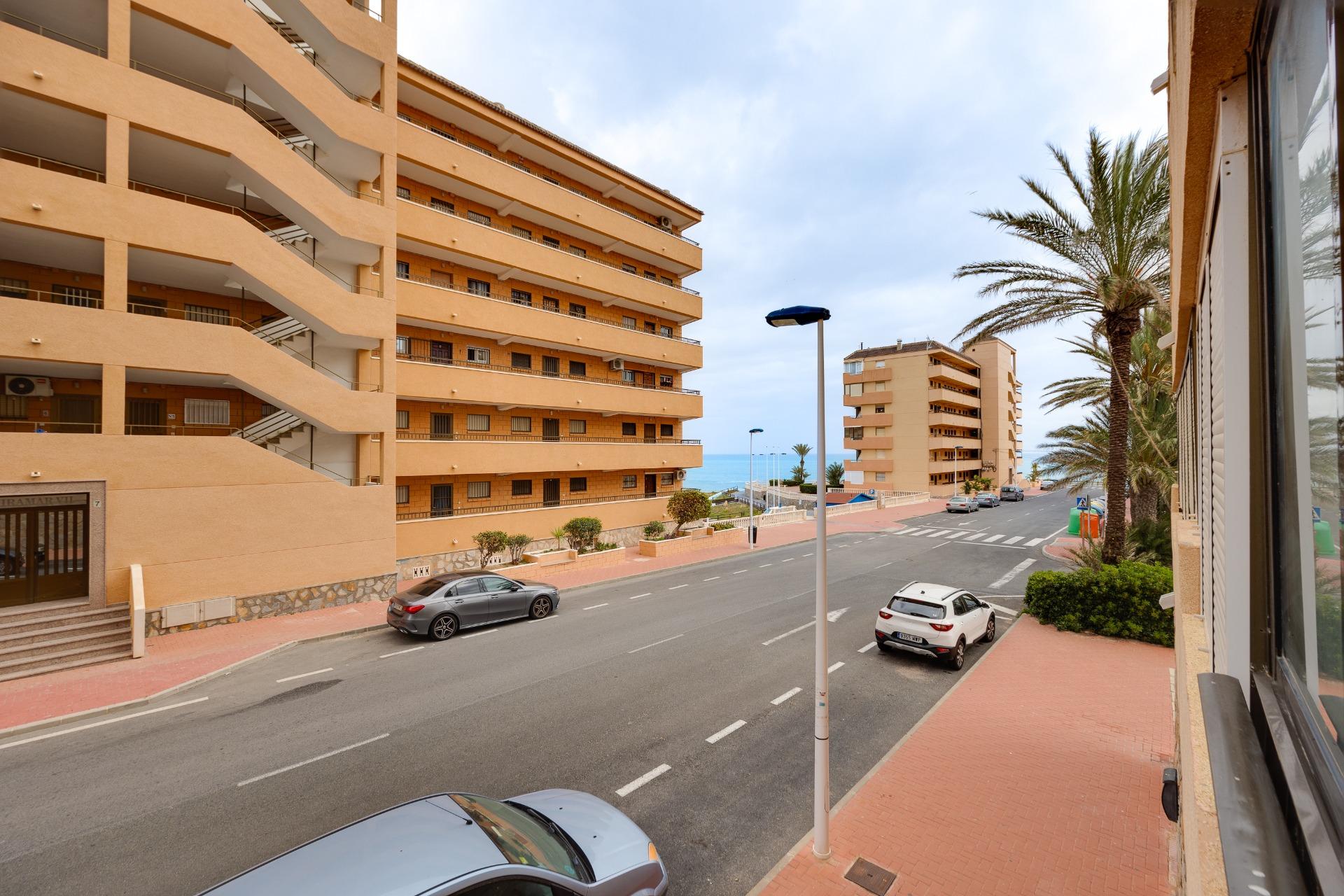 Pool area in apartment for sale in Torrevieja