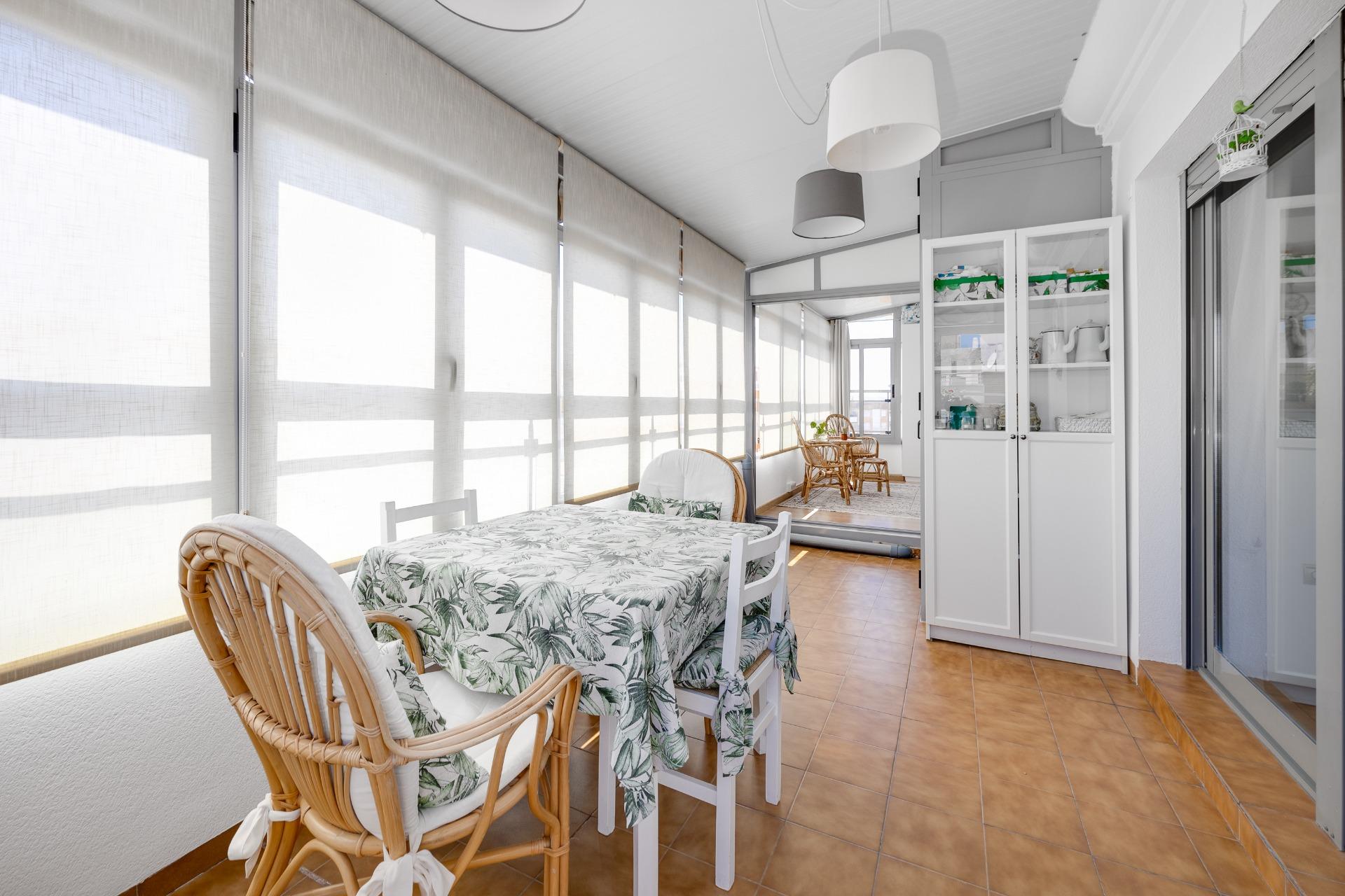 Living room in penthouse for sale in Torrevieja