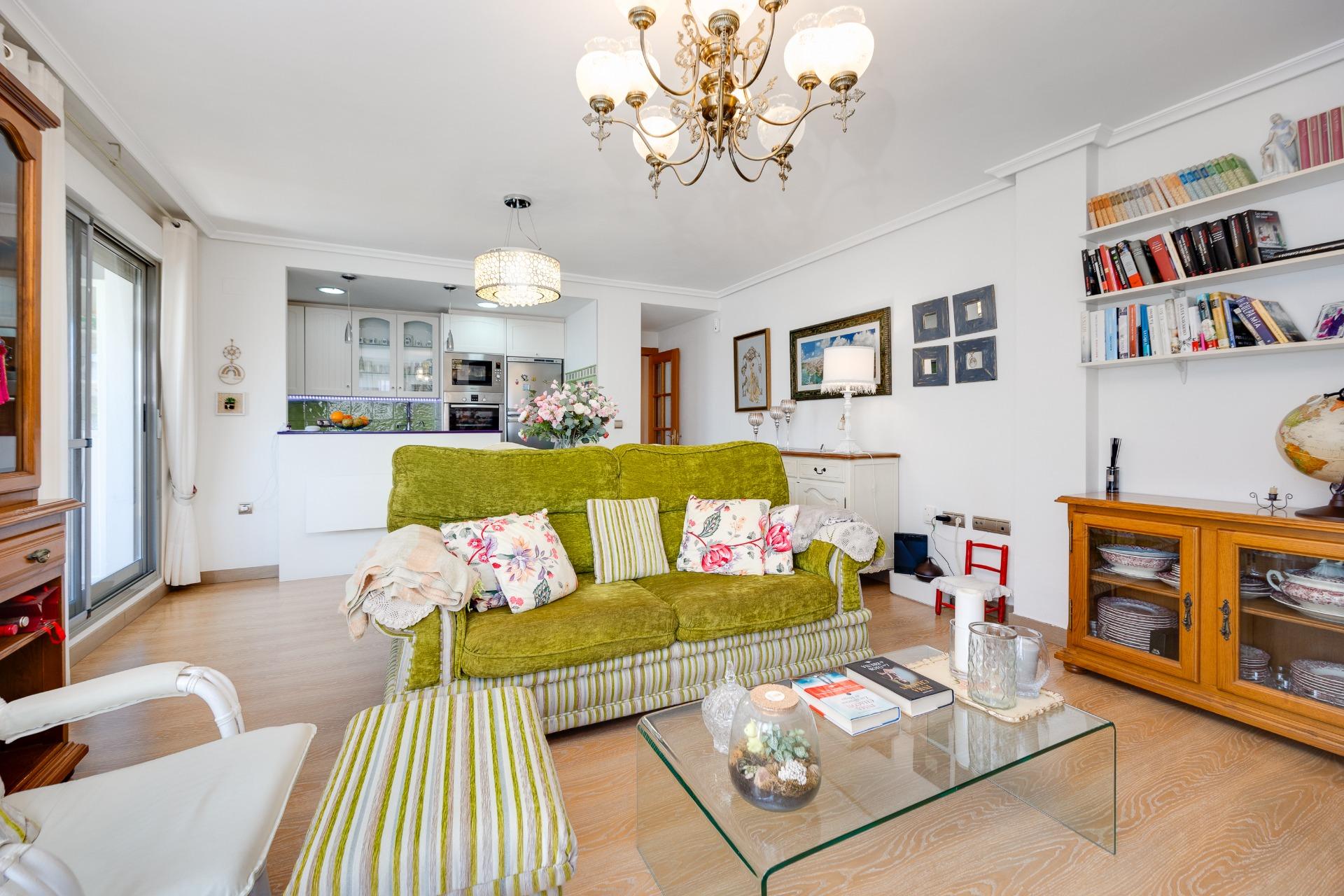 Terrace in penthouse for sale in Torrevieja