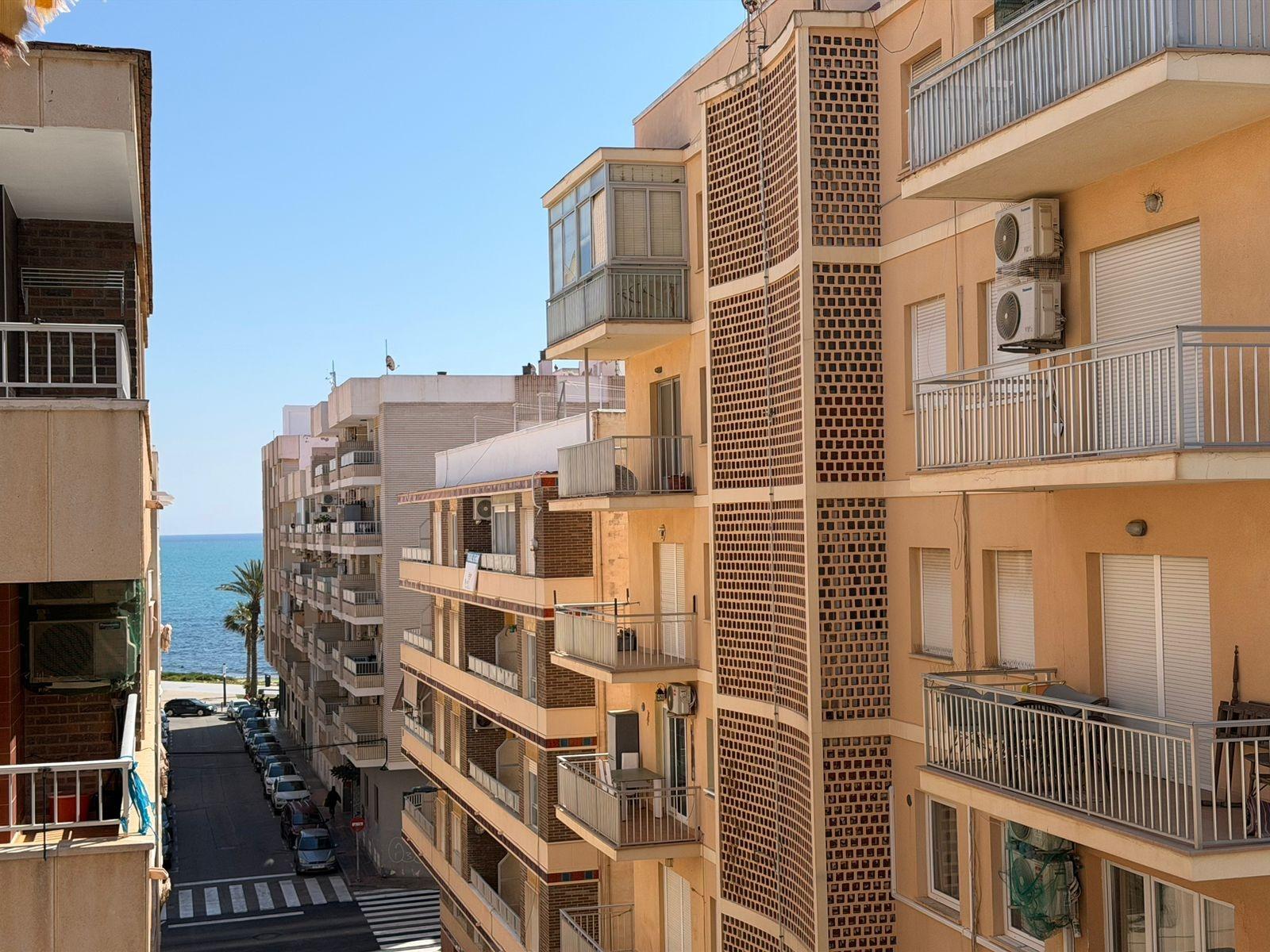 Pool area in apartment for sale in Torrevieja