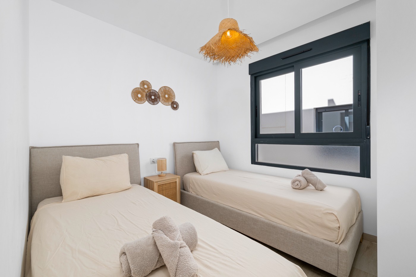 Master bedroom in apartment for sale in San Miguel de Salinas