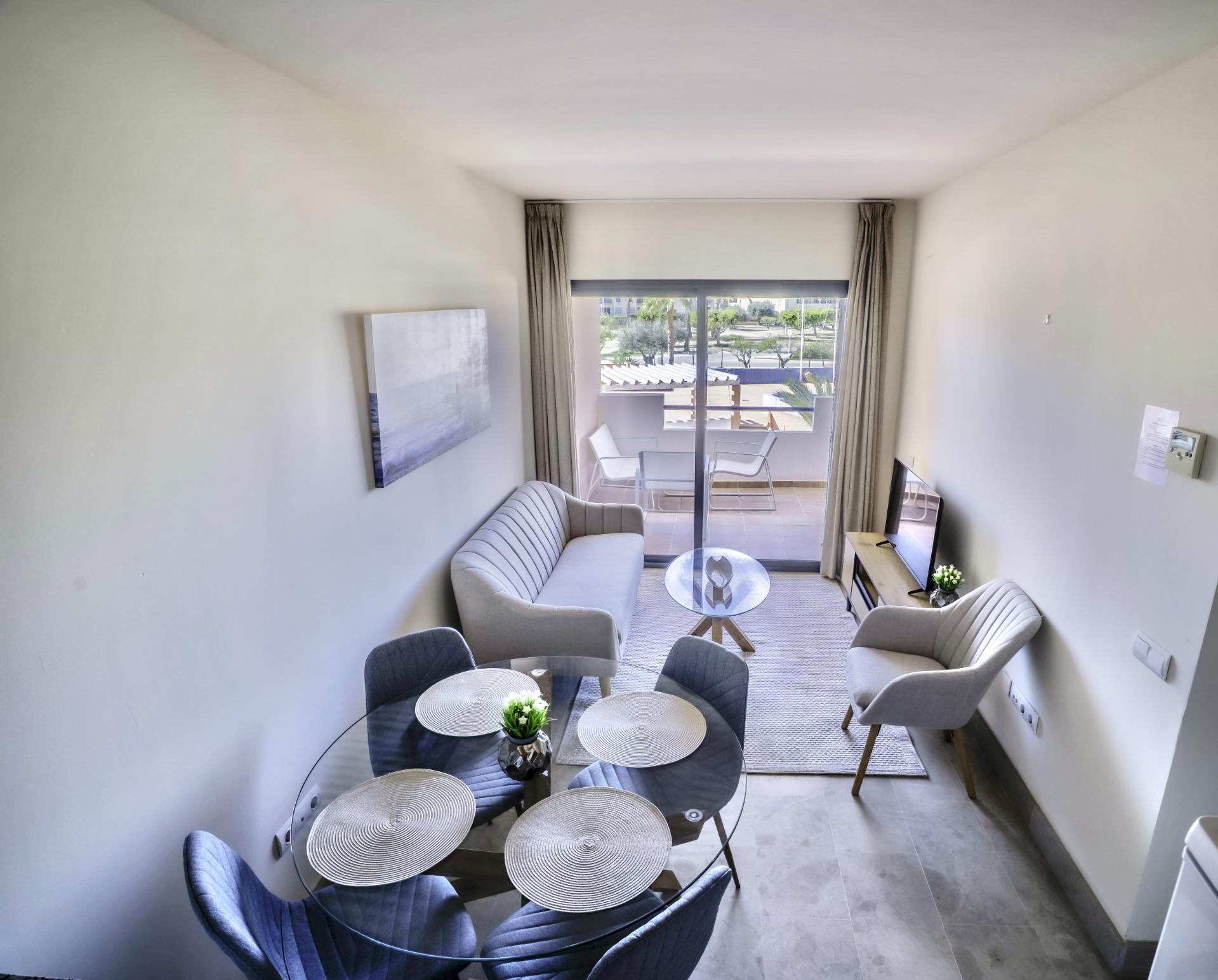 Living room in apartment for sale in Vera
