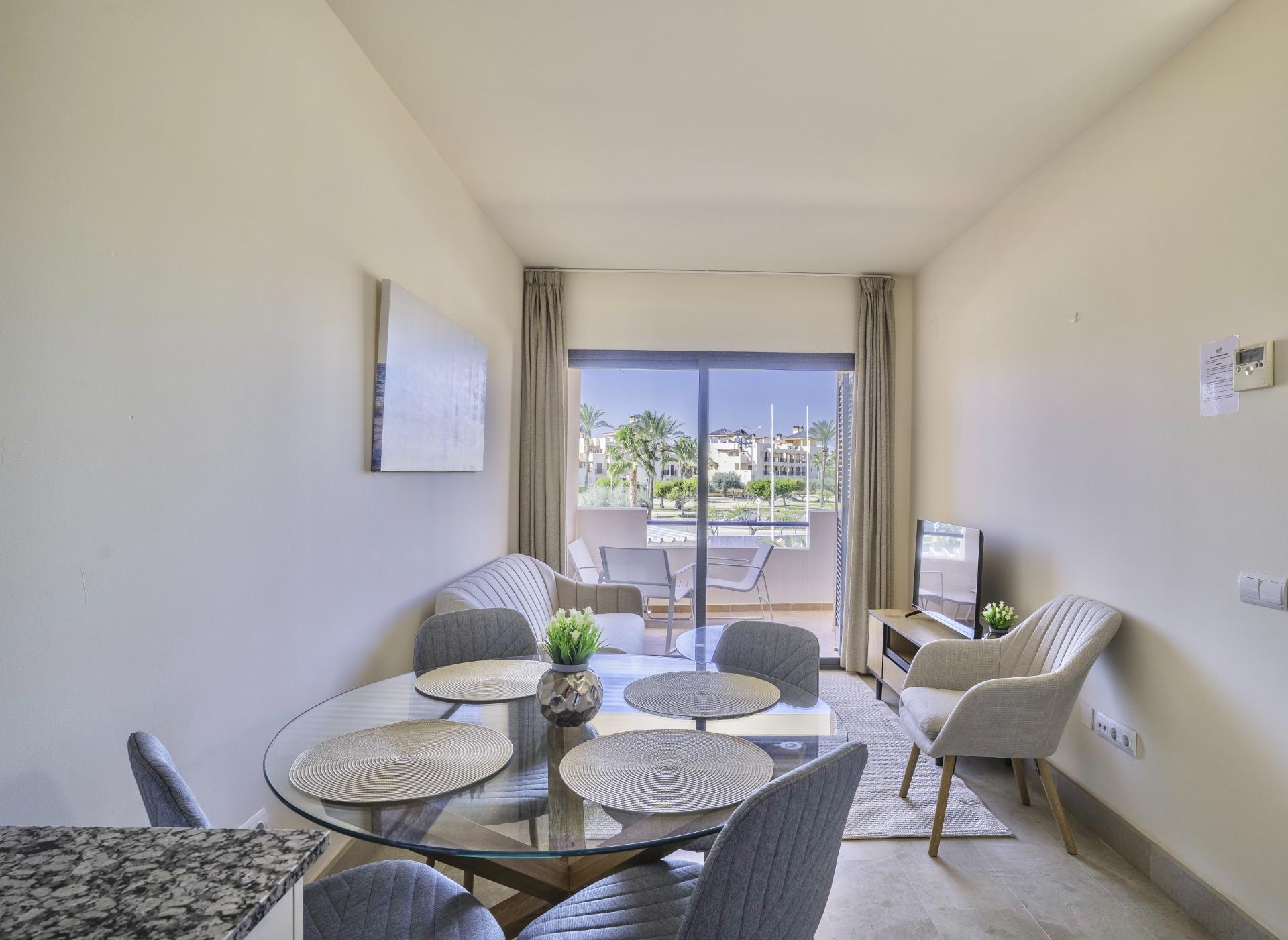 Dining area in apartment for sale in Vera
