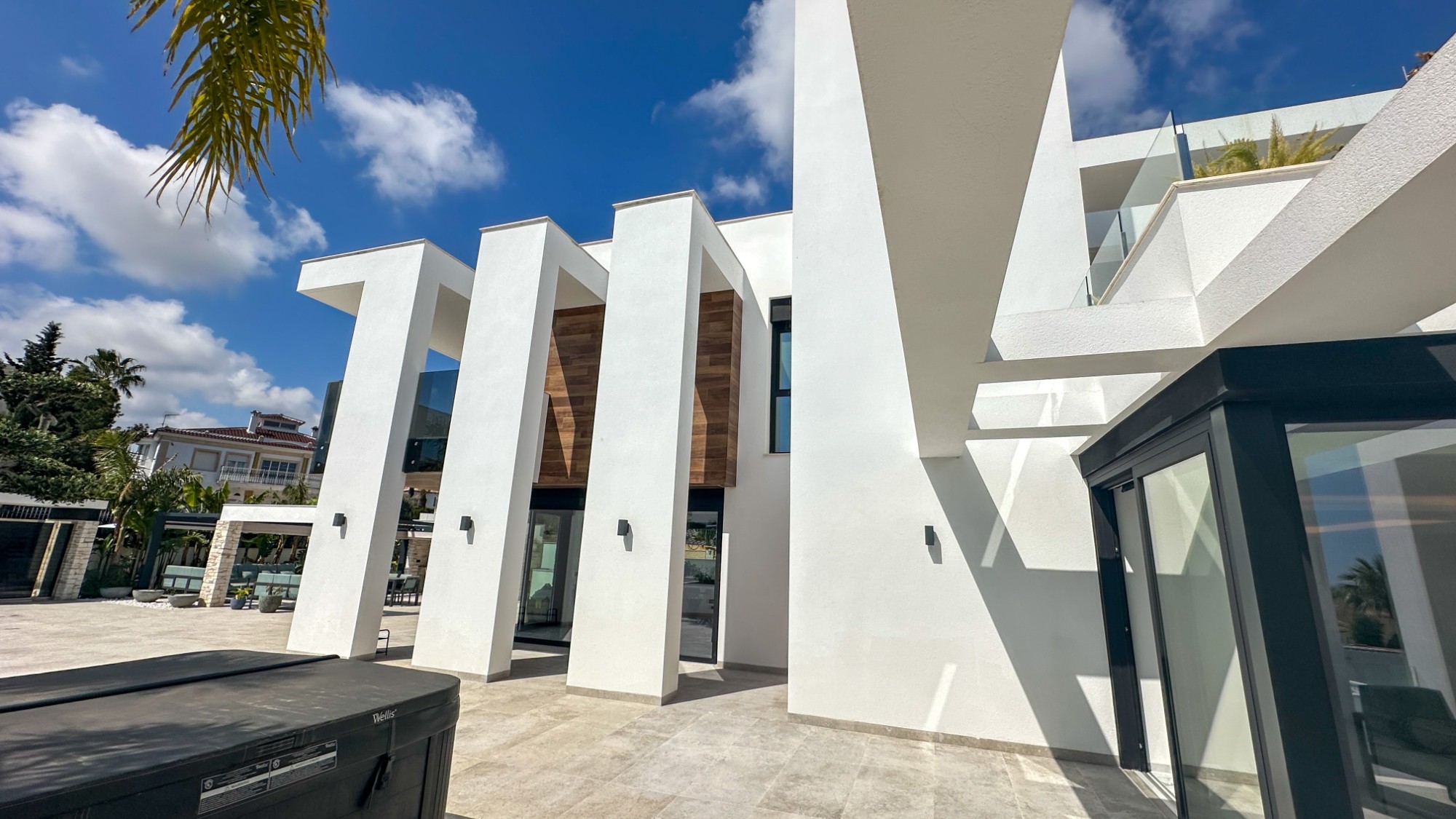 Exterior view in villa for sale in Orihuela Costa