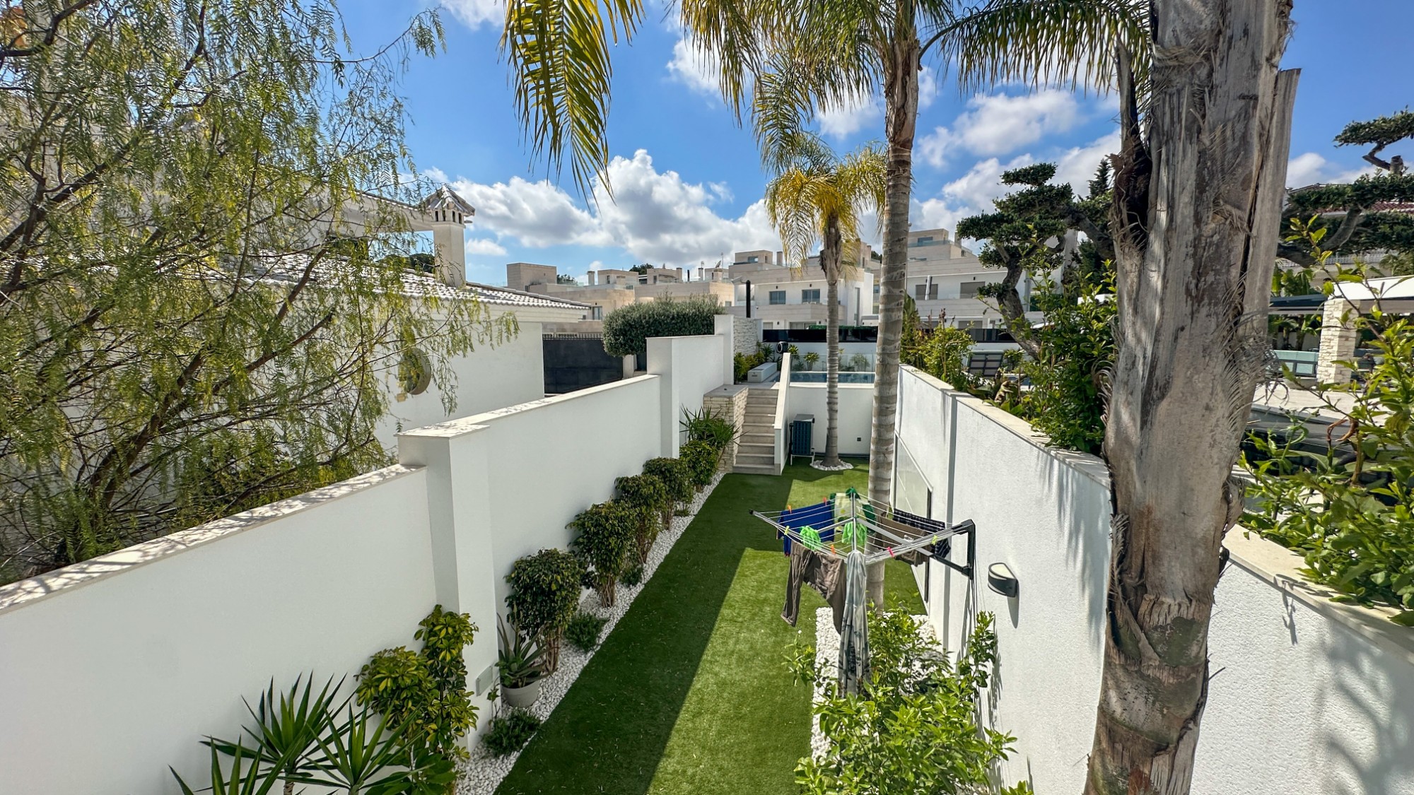 Master bedroom in villa for sale in Orihuela Costa