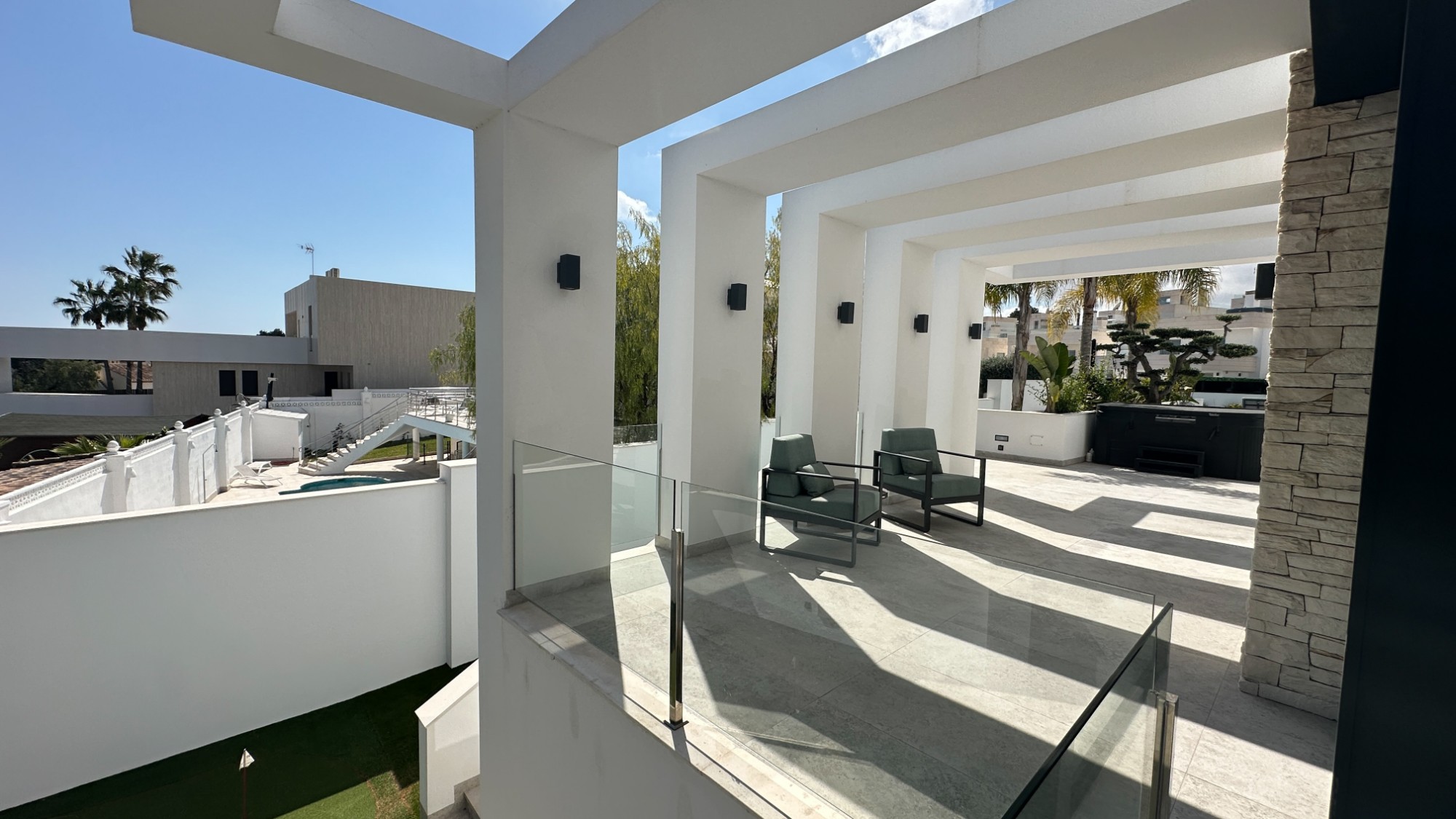Bathroom in villa for sale in Orihuela Costa