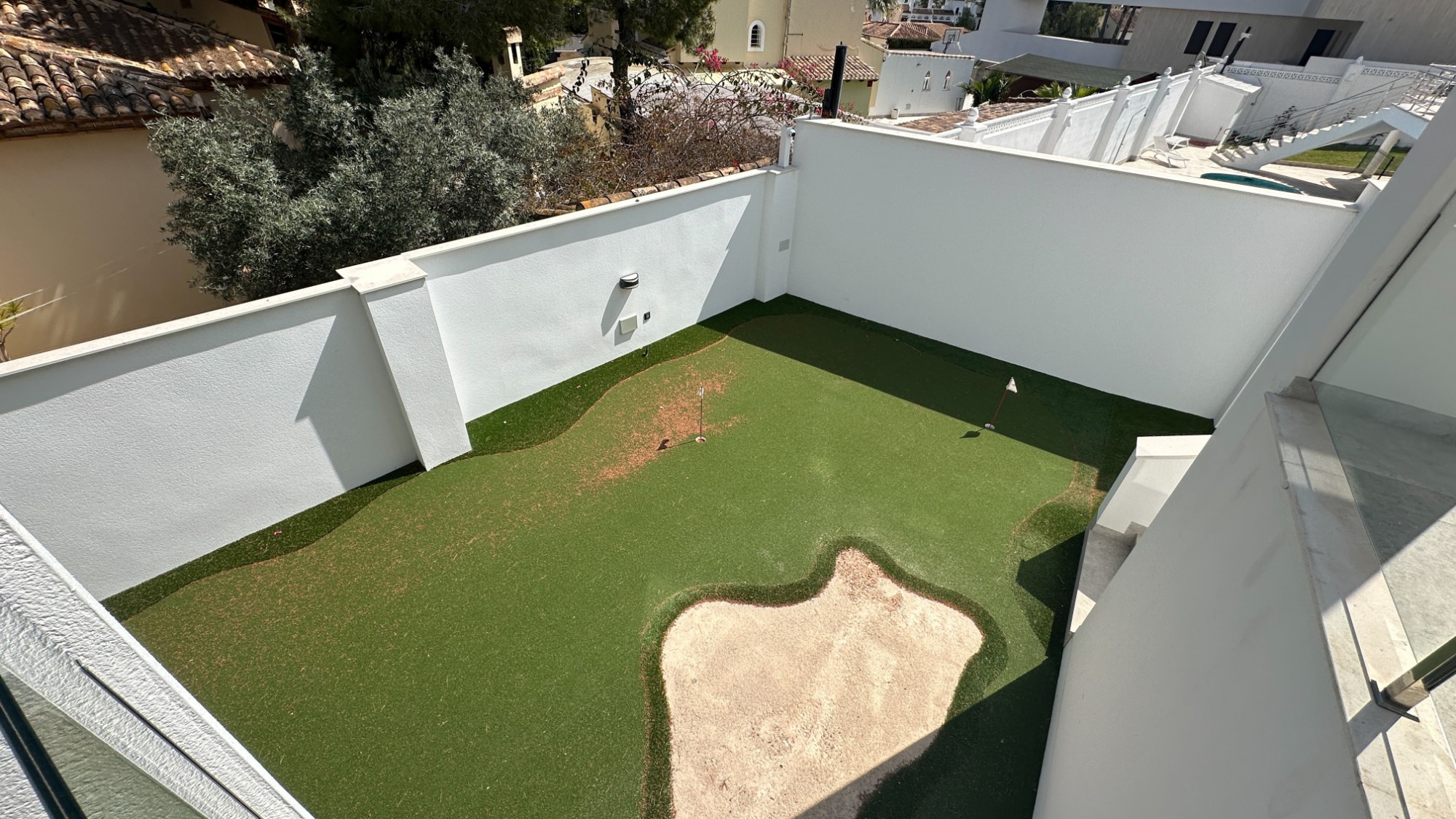 Exterior view in villa for sale in Orihuela Costa