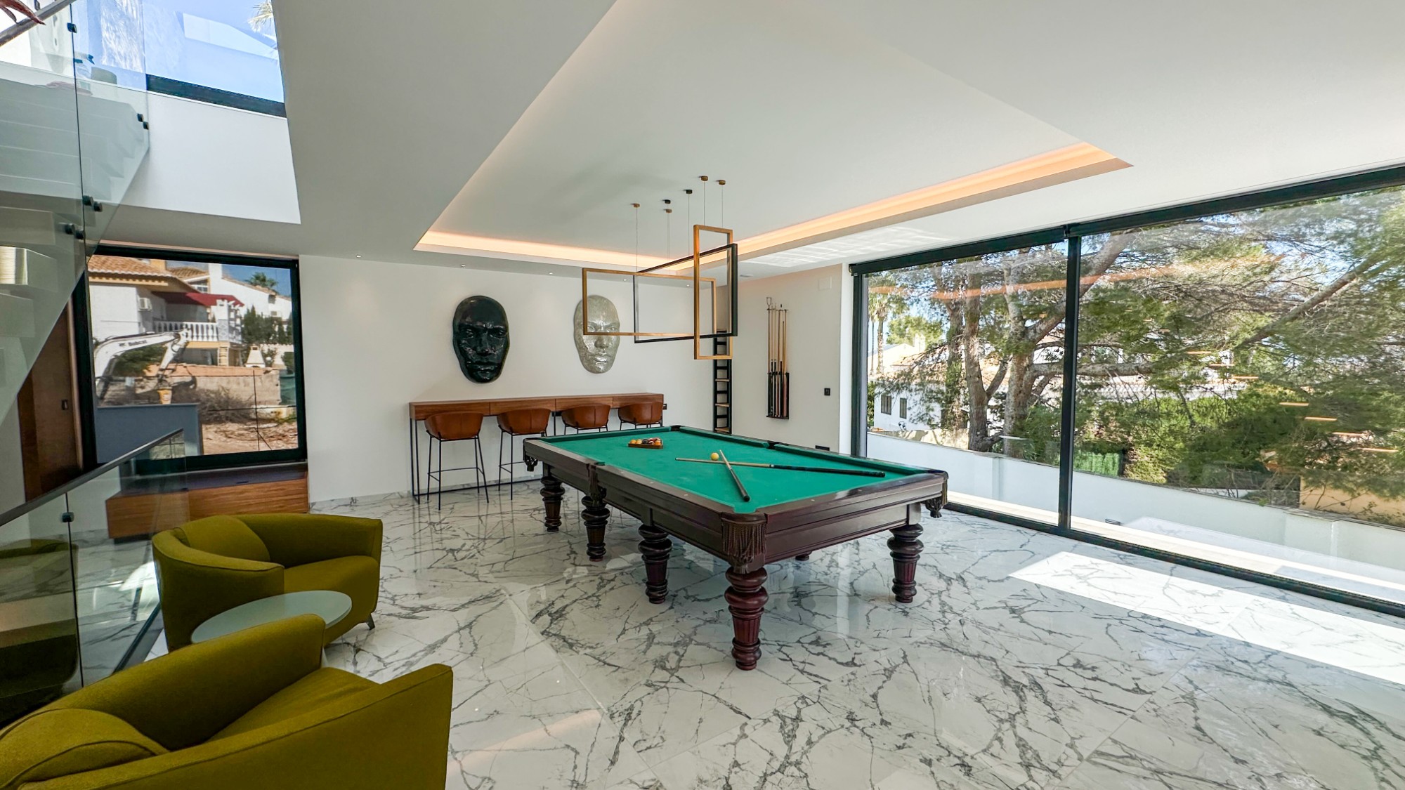 Living room in villa for sale in Orihuela Costa