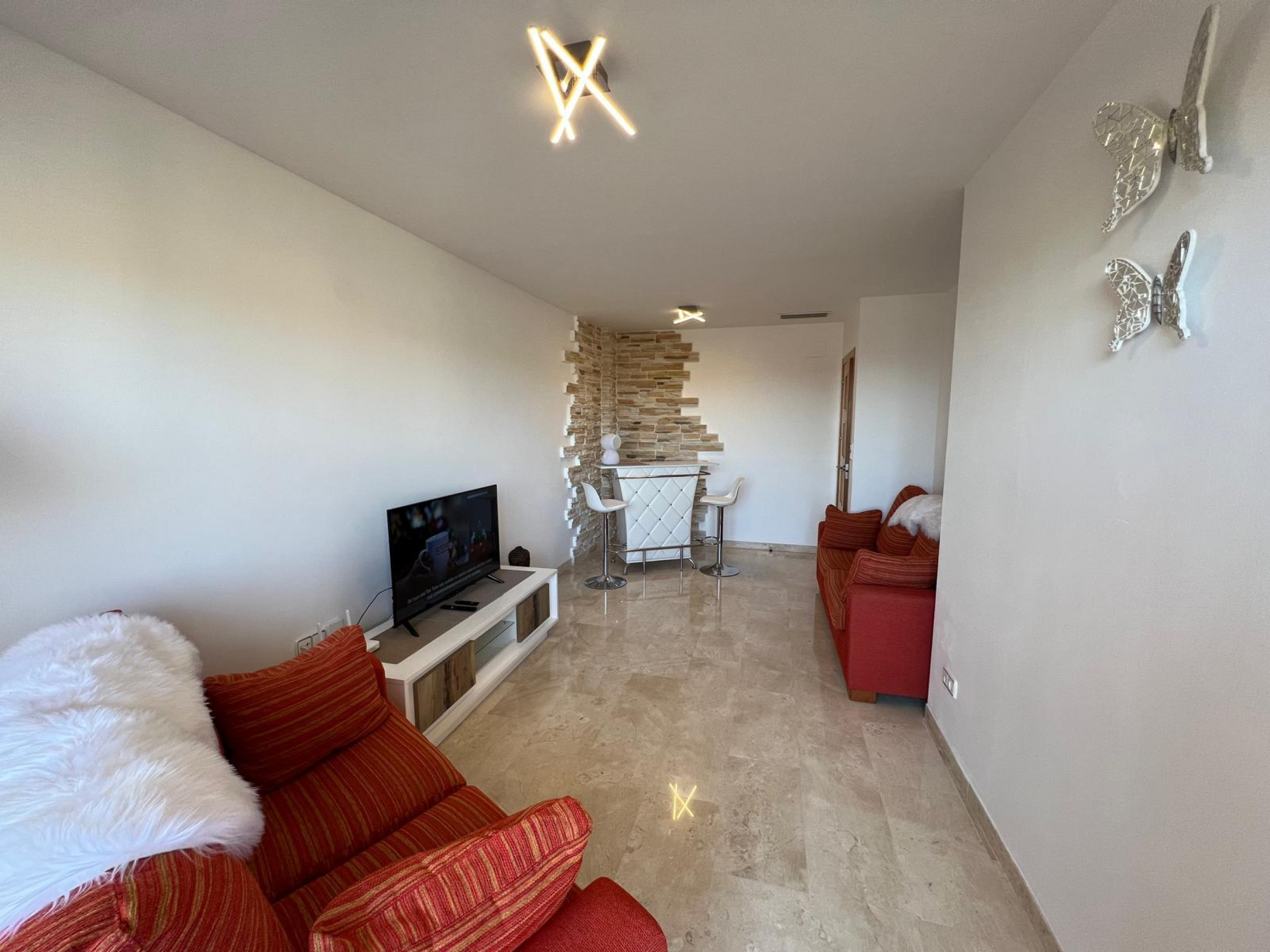 Master bedroom in apartment for sale in La Tercia Golf Resort