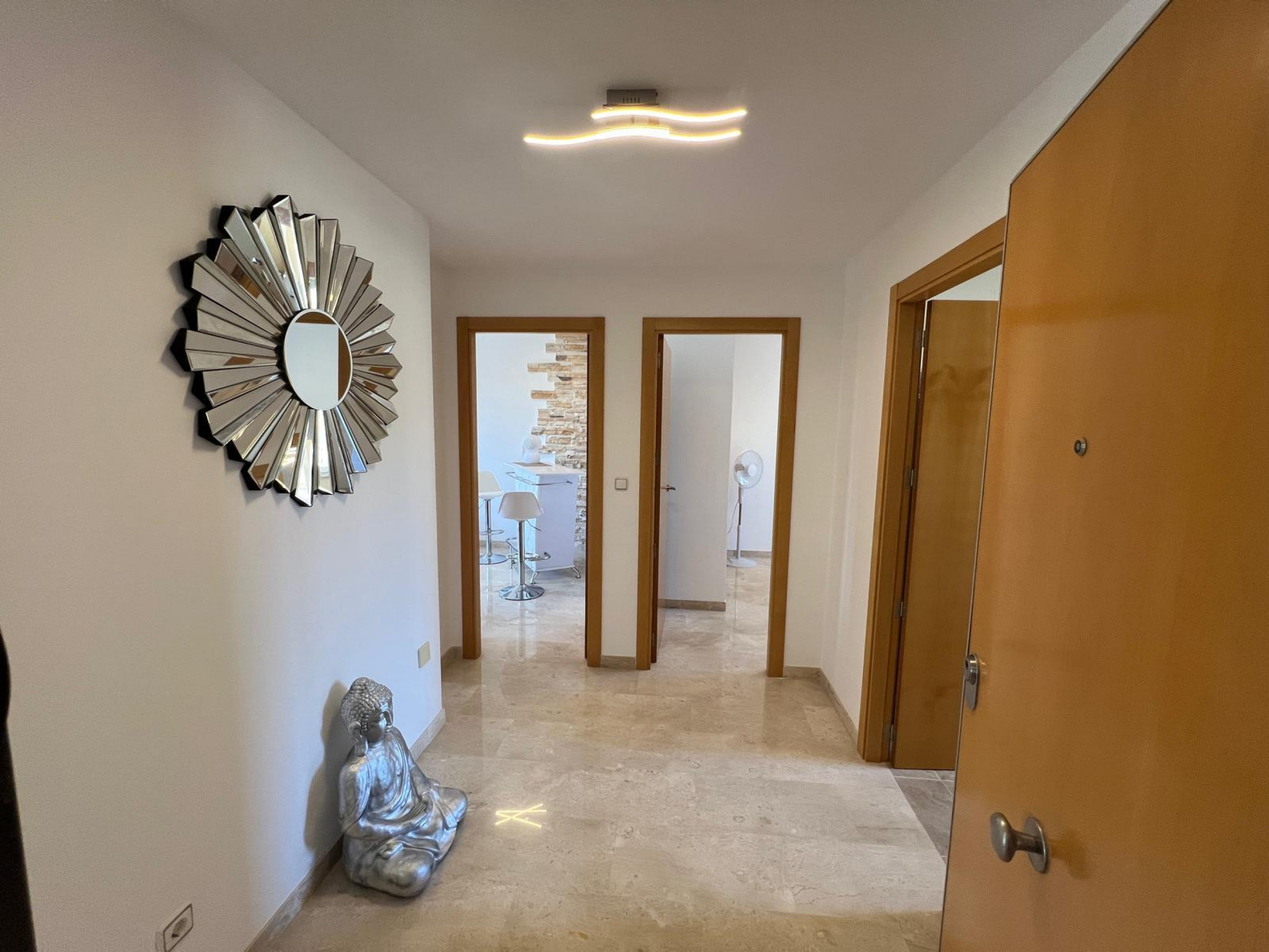 Terrace in apartment for sale in La Tercia Golf Resort