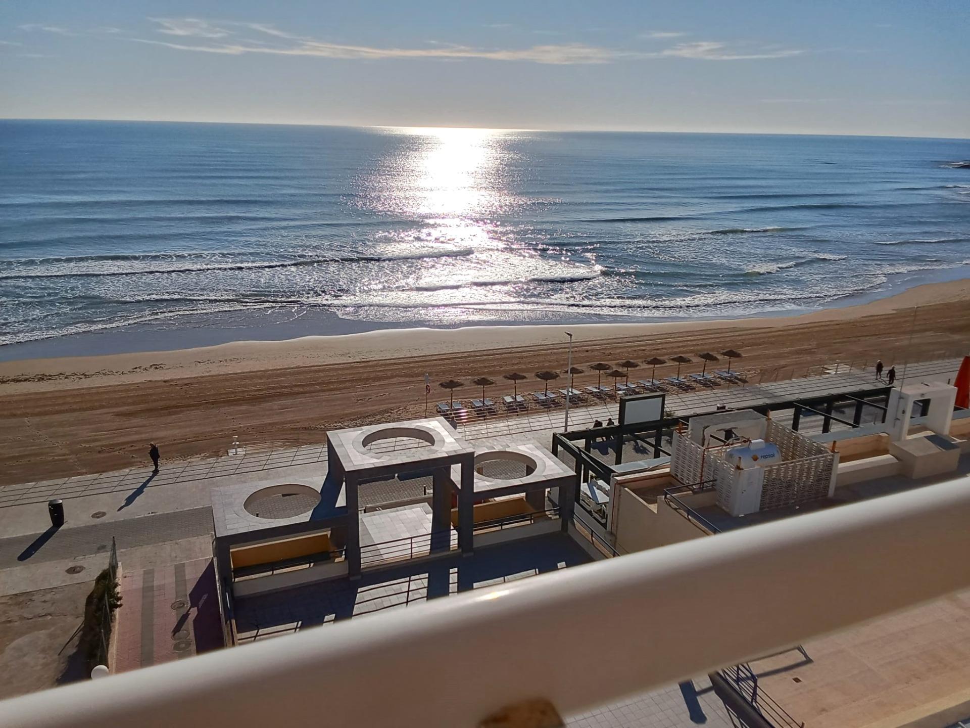 Pool area in penthouse for sale in Torrevieja