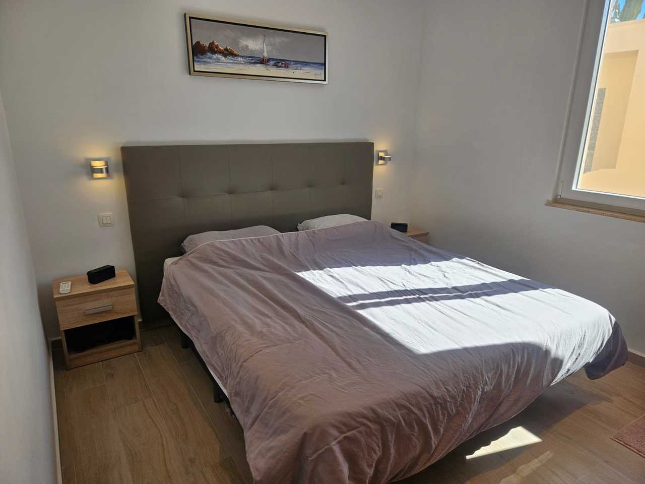 Master bedroom in villa for sale in Torrevieja