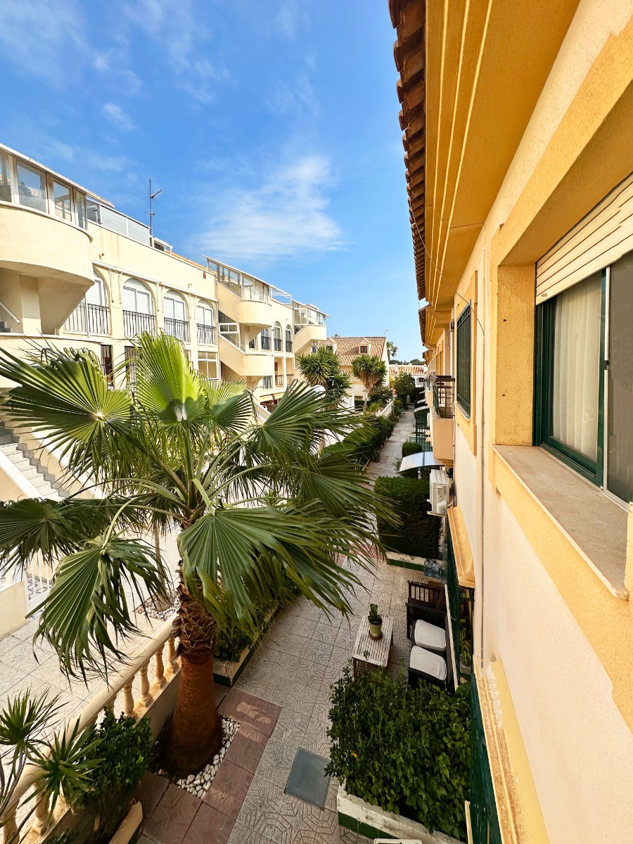 Pool area in terraced for sale in Orihuela Costa