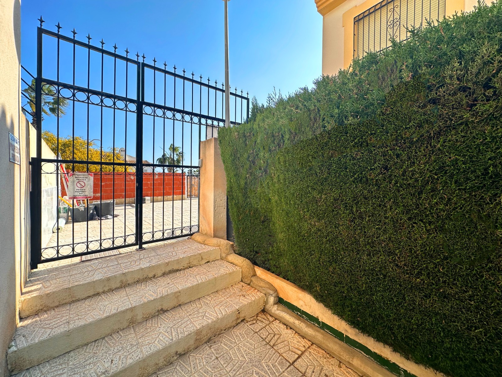 Pool area in terraced for sale in Orihuela Costa