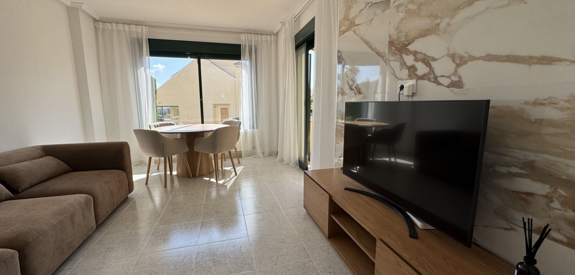 Terrace in apartment for sale in Orihuela Costa