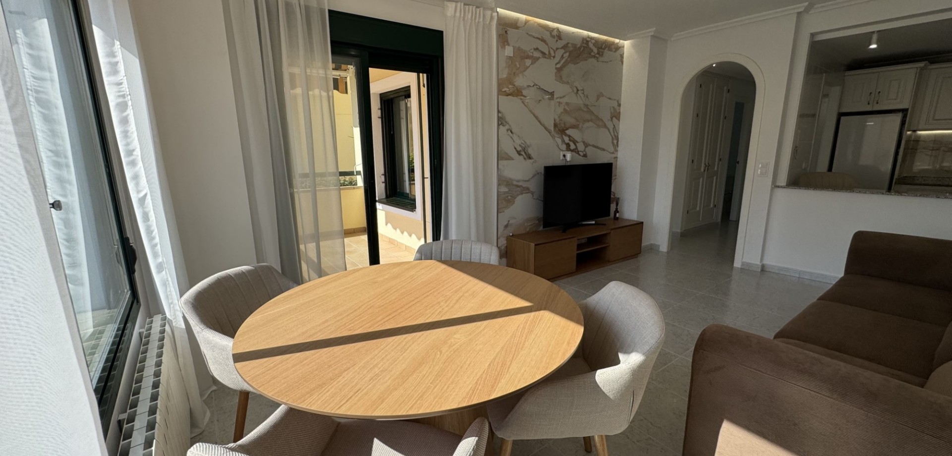 Terrace in apartment for sale in Orihuela Costa